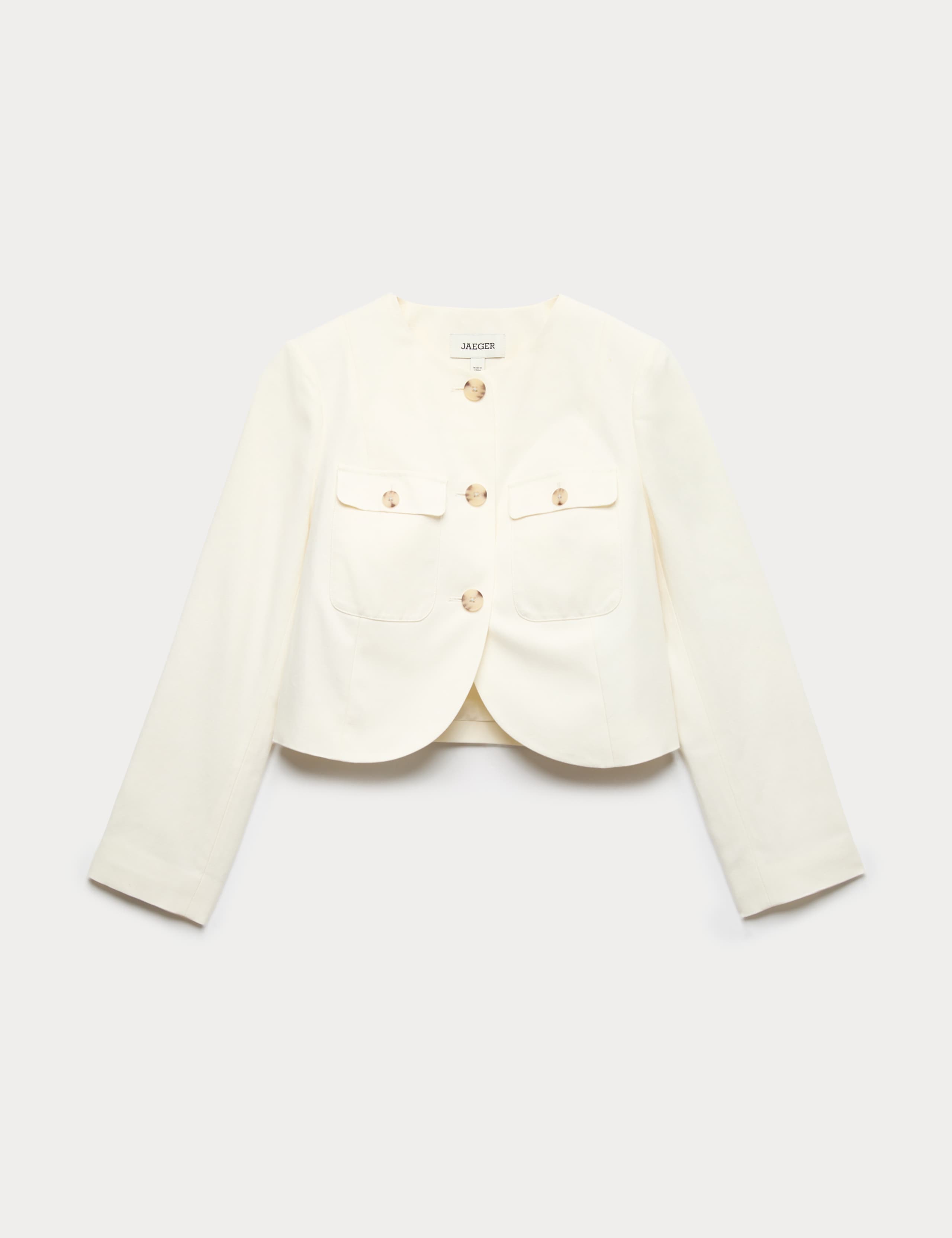 Cotton Rich Boxy Short Jacket 2 of 8