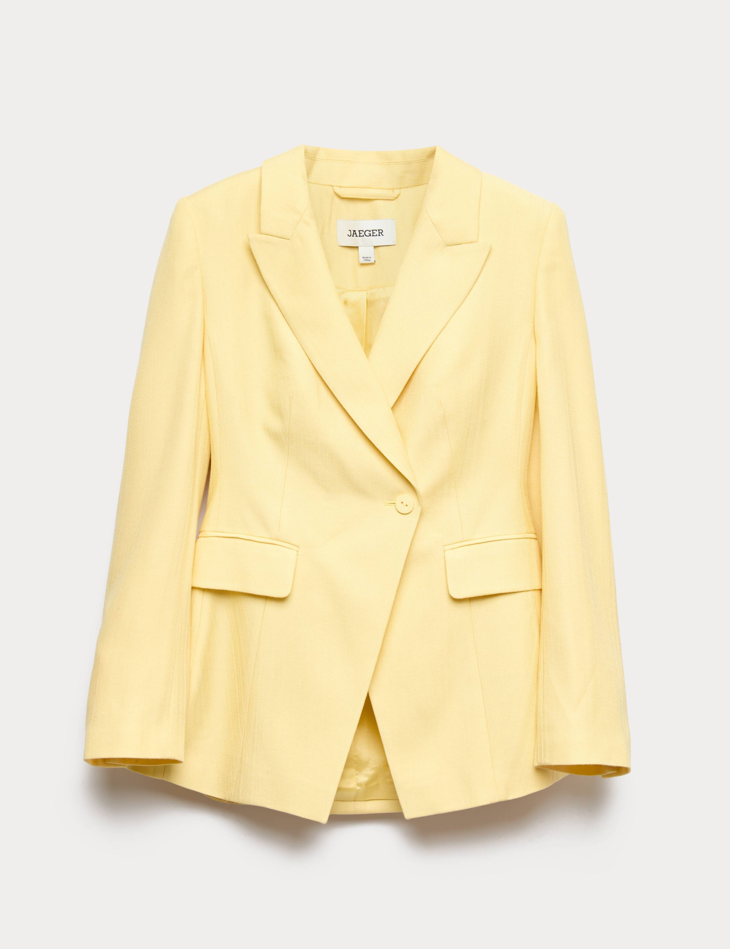 Textured Single Breasted Longline Blazer 2 of 8