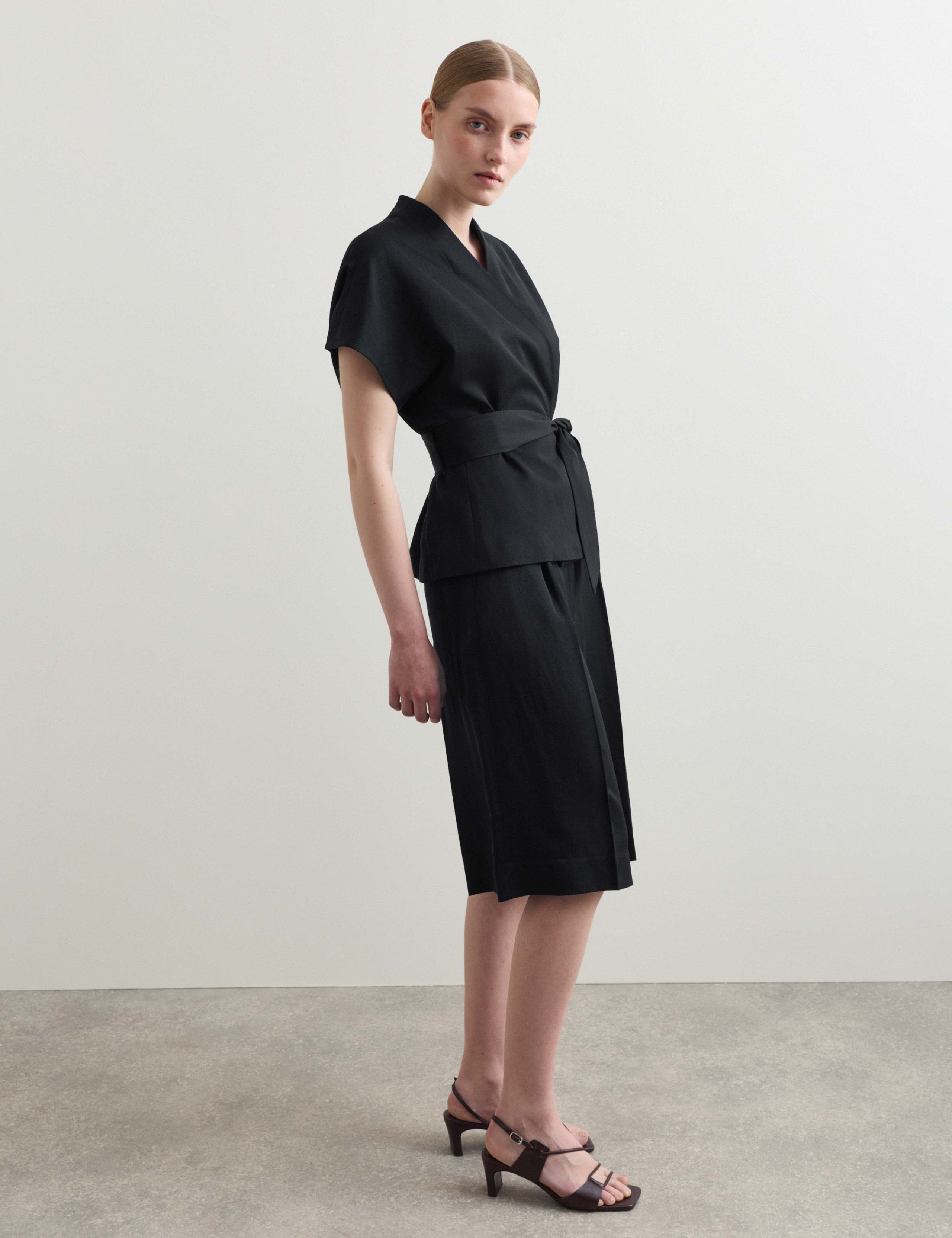 Wrap Jacket with Linen 5 of 7