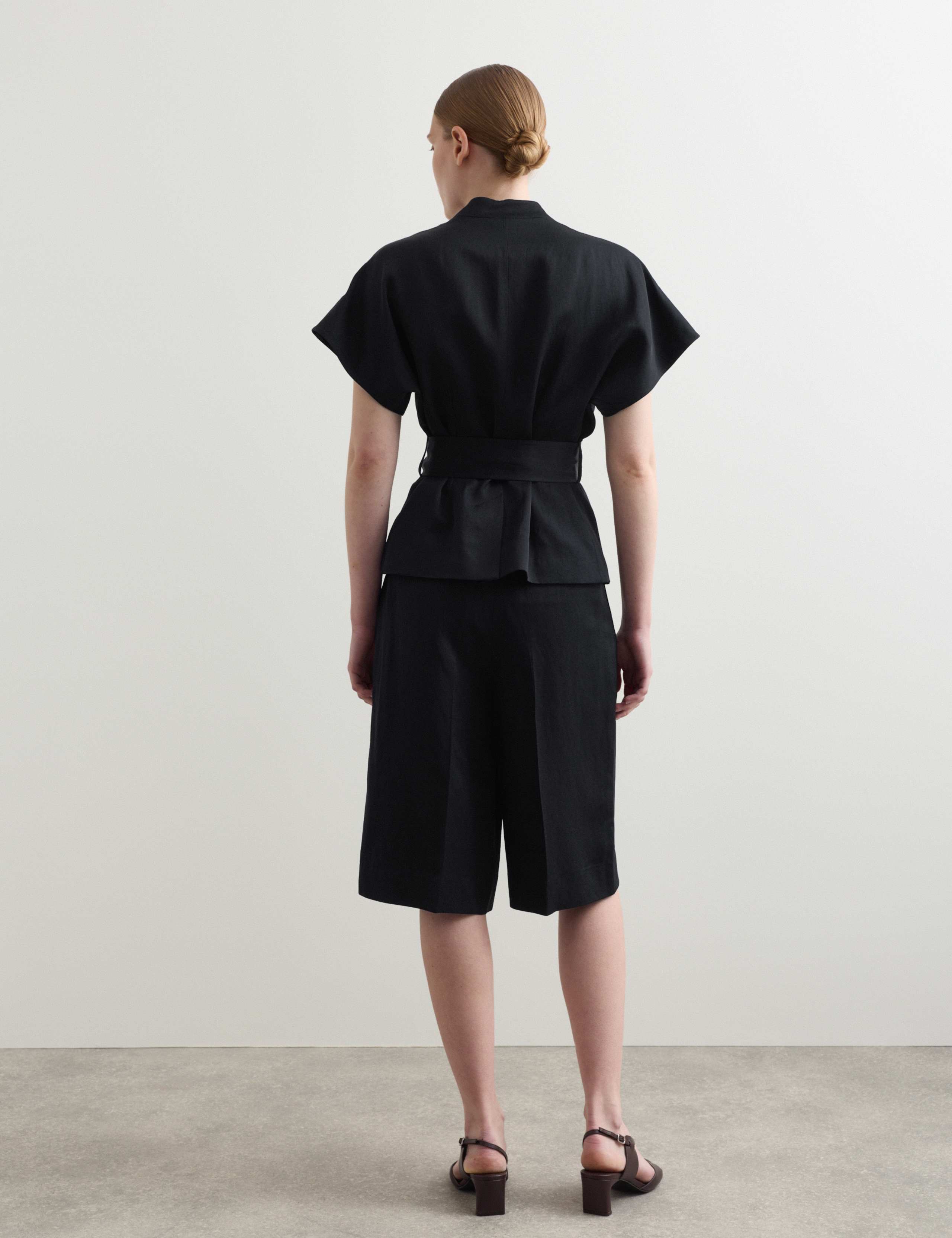Wrap Jacket with Linen 6 of 7