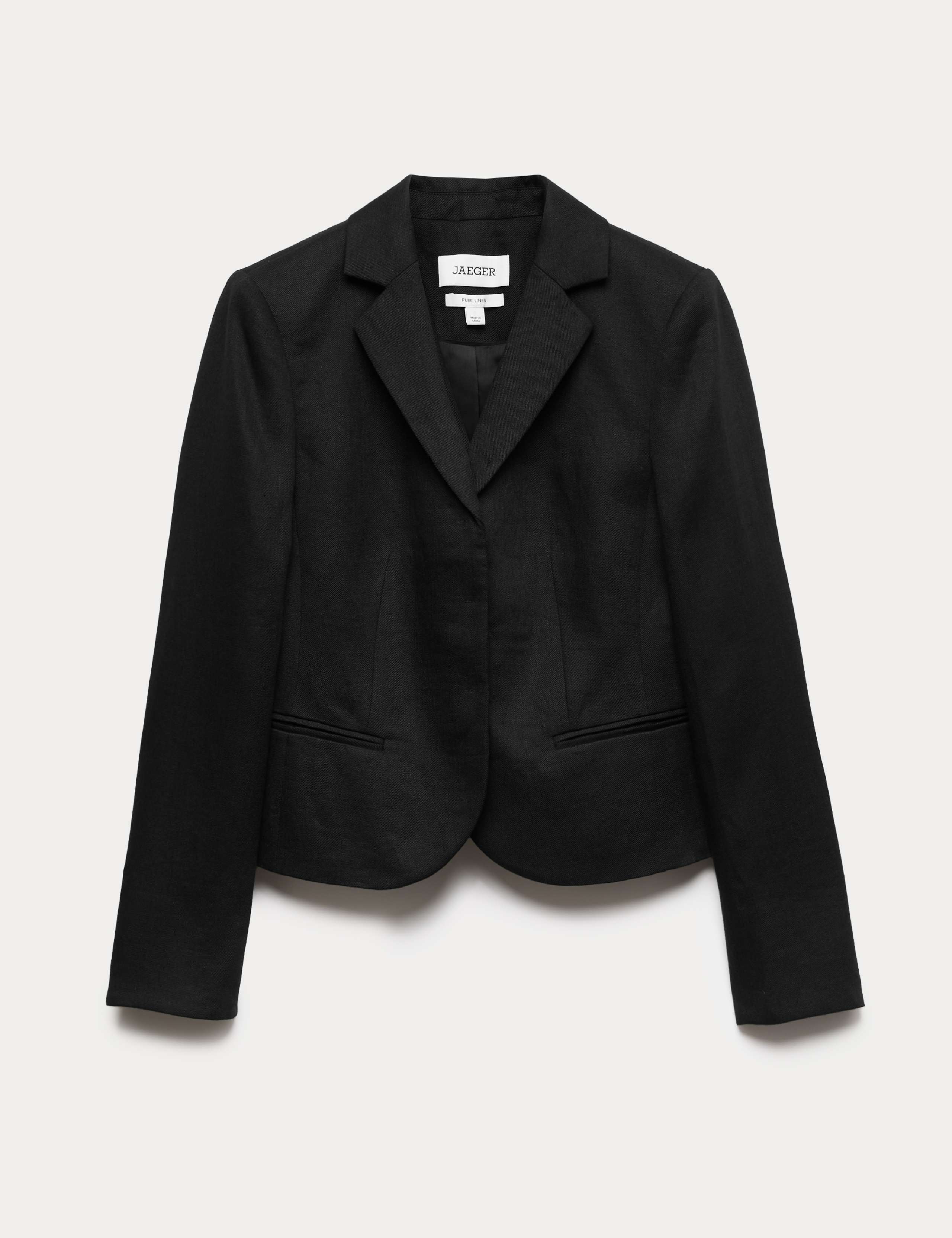 Pure Linen Short Tailored Jacket 2 of 8