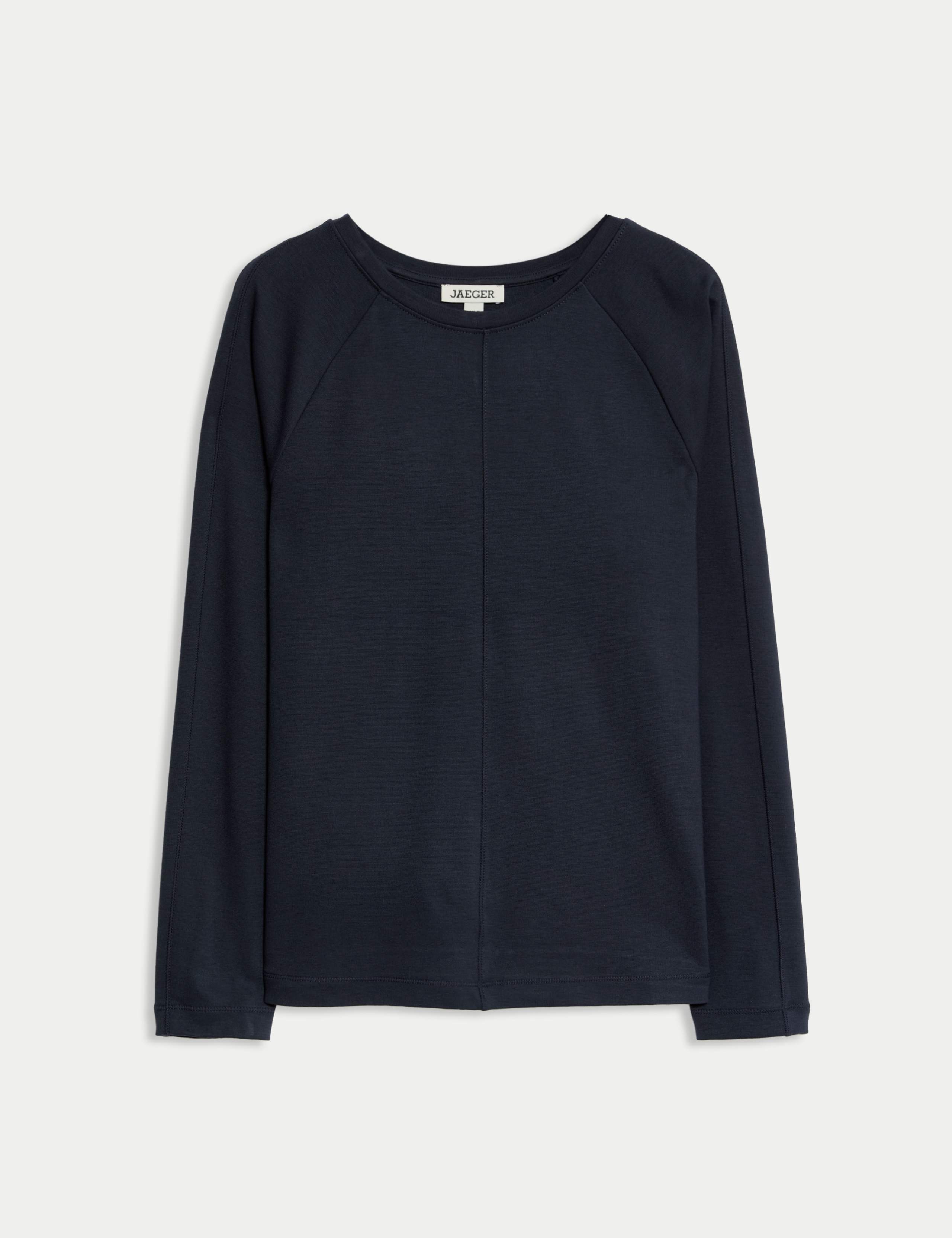 Seam Detail Ribbed Long Sleeve Top 2 of 7