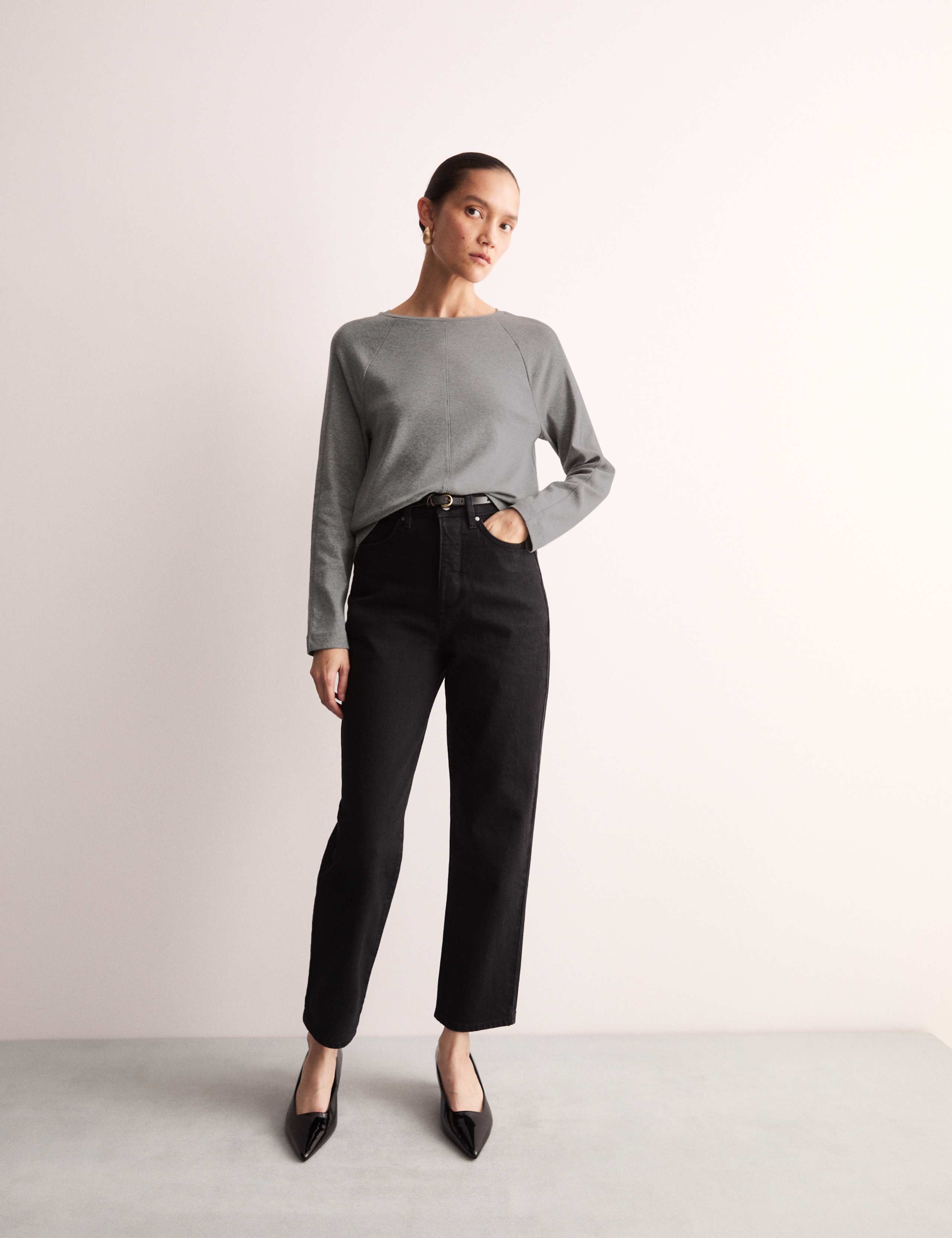 Pure Cotton Seam Detail Top 4 of 7