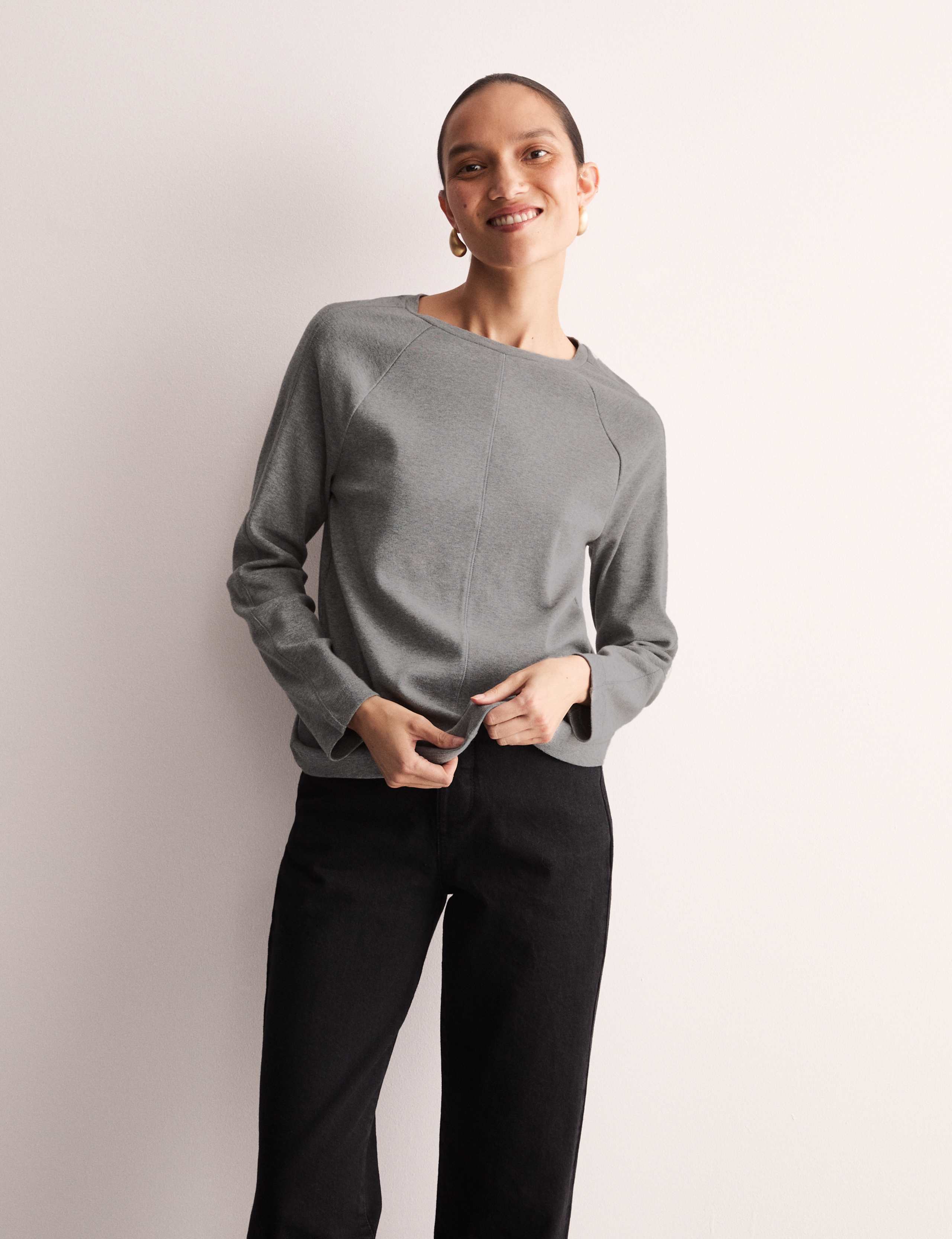 Pure Cotton Seam Detail Top 5 of 7