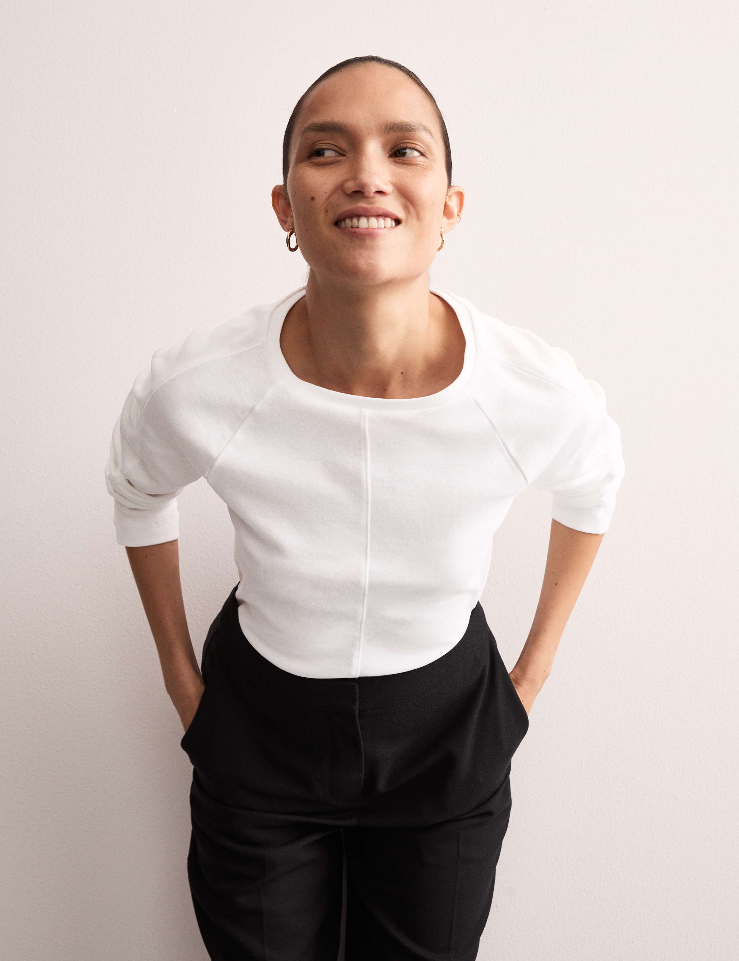 Pure Cotton Seam Detail Top 1 of 7
