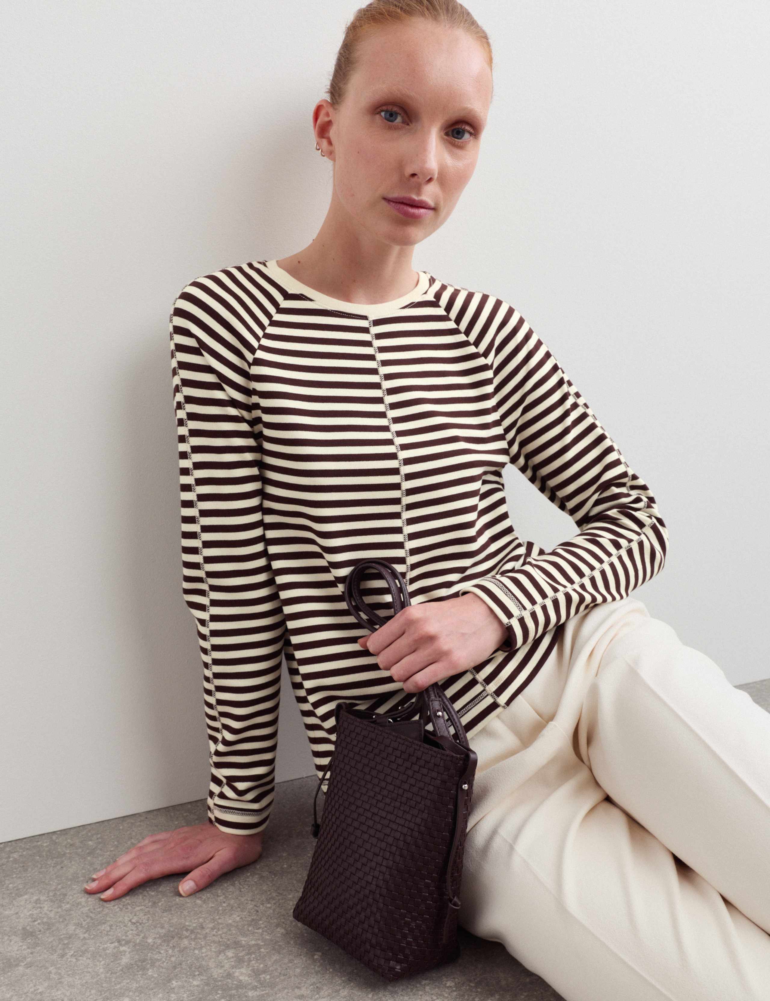 Striped Seam Detail Top 4 of 6
