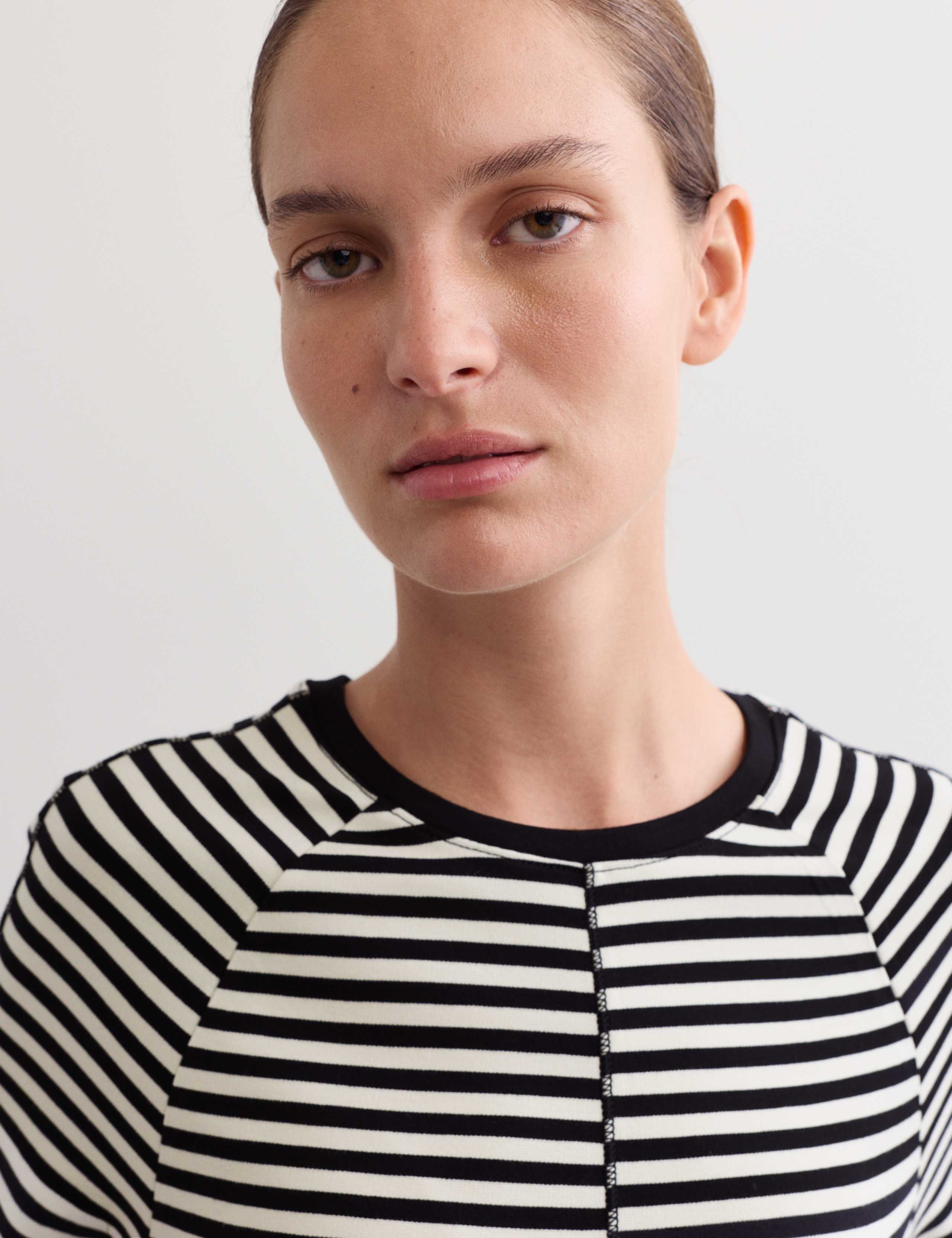 Striped Ribbed Stitch Detail Top 3 of 8