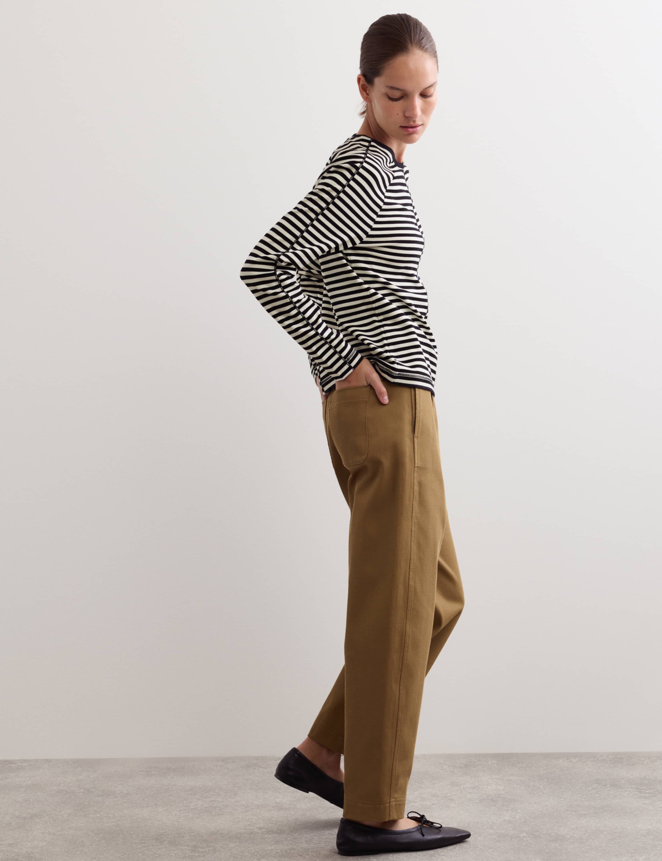 Striped Ribbed Stitch Detail Top 5 of 8