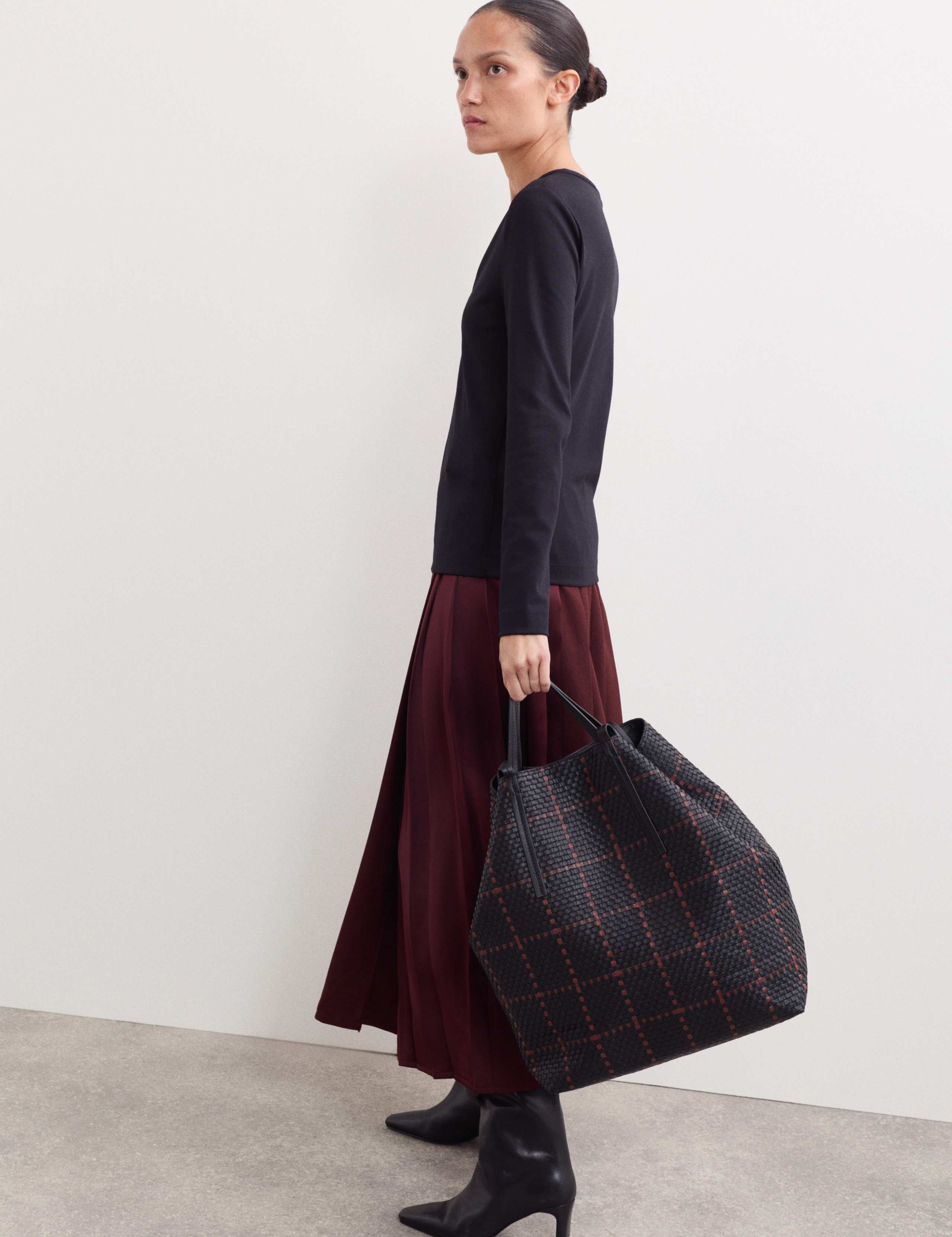 Cotton Modal Blend V-Neck Top 5 of 6