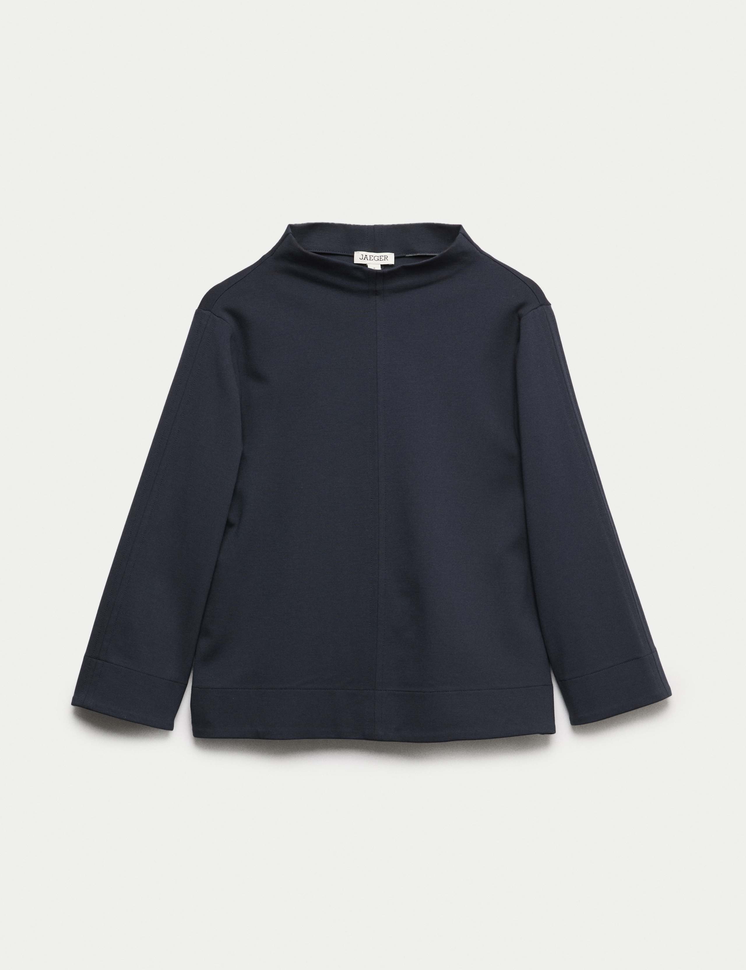 Jersey Funnel Neck Jumper 2 of 6