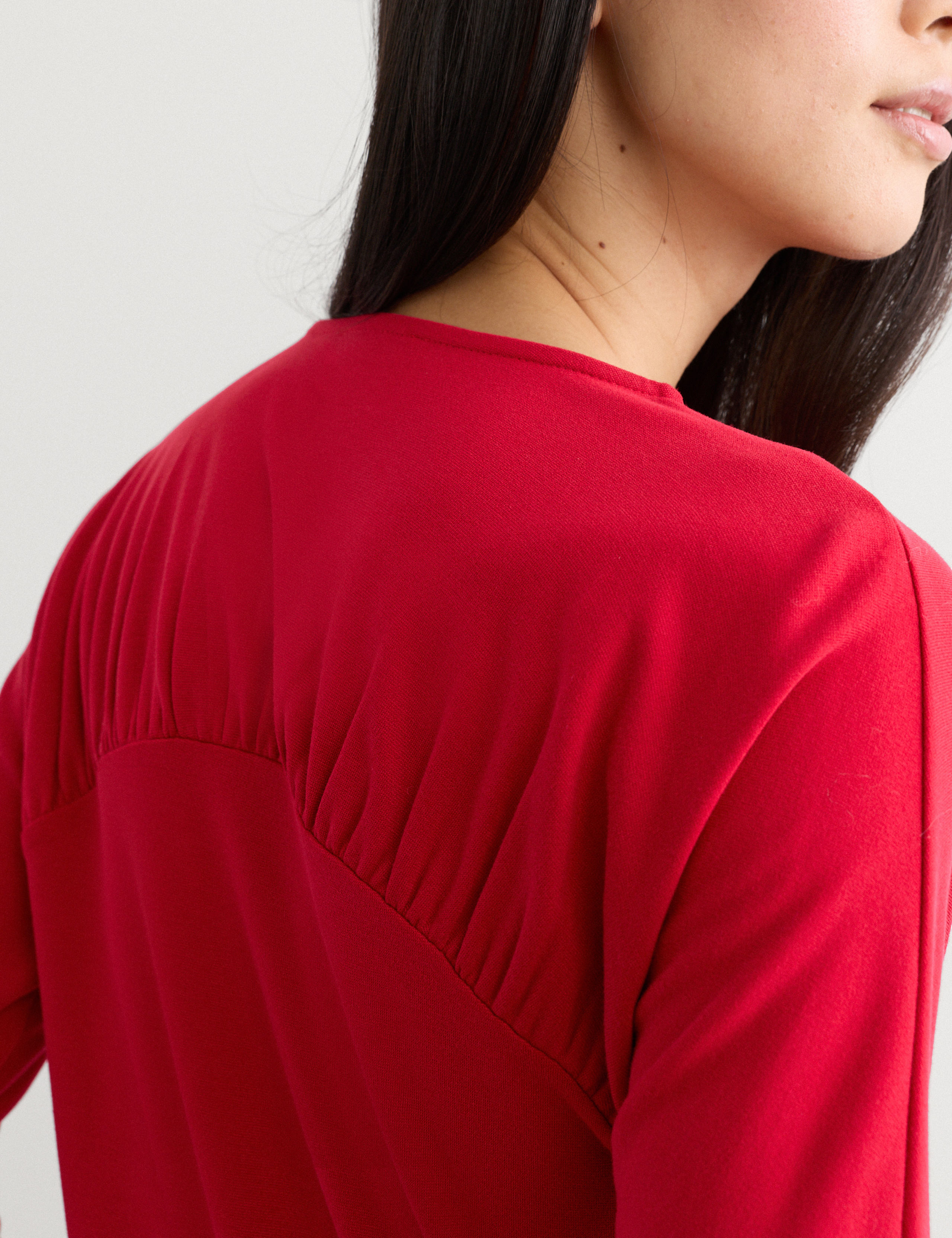 Jersey Ruched Regular Fit Top 4 of 7