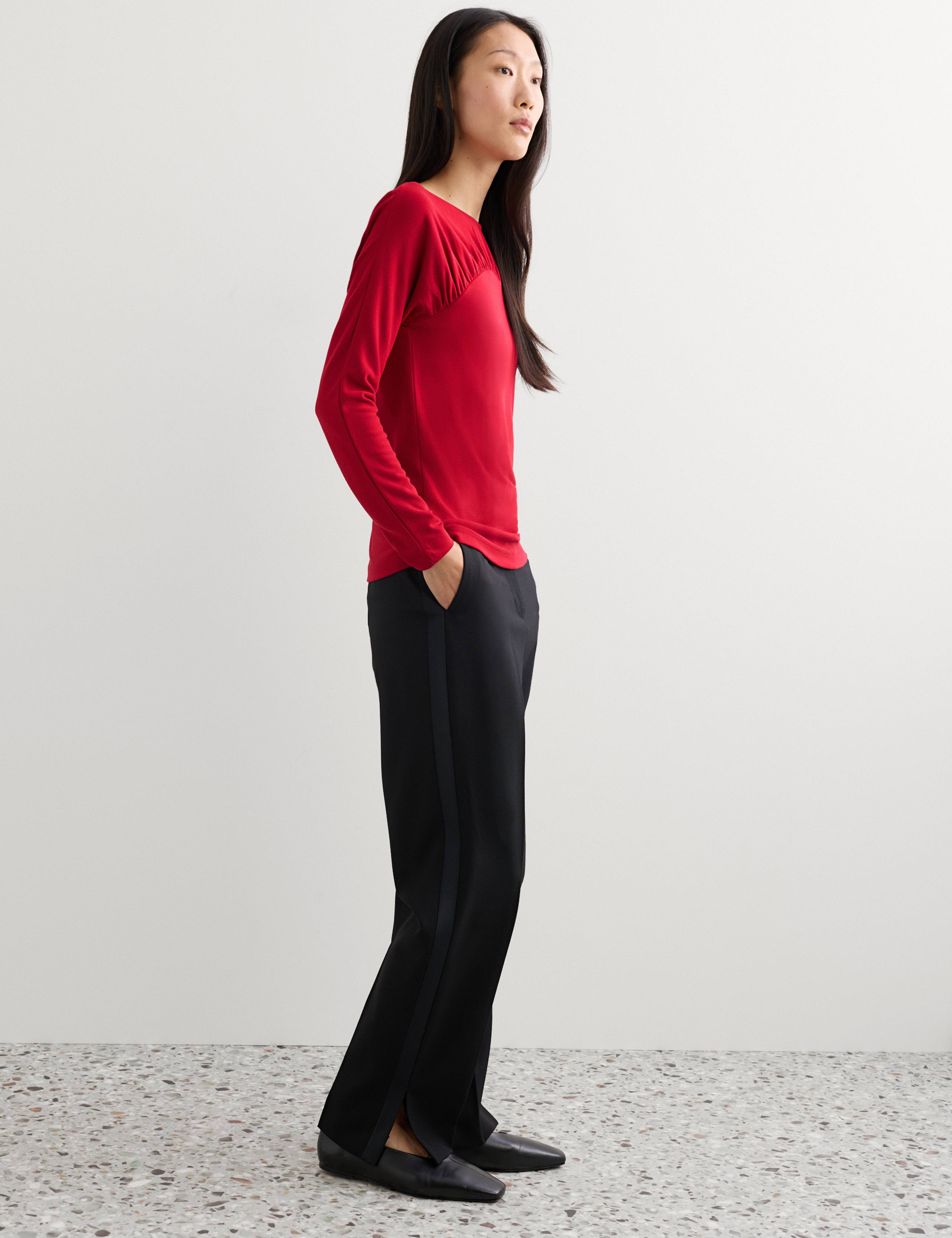 Jersey Ruched Regular Fit Top 5 of 7