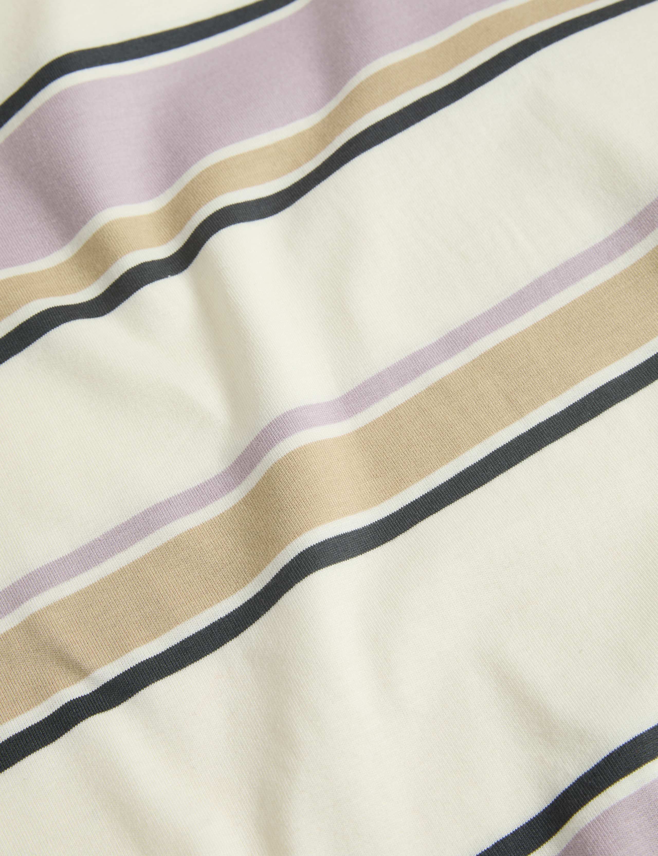 Pure Cotton Striped Relaxed Top 7 of 7