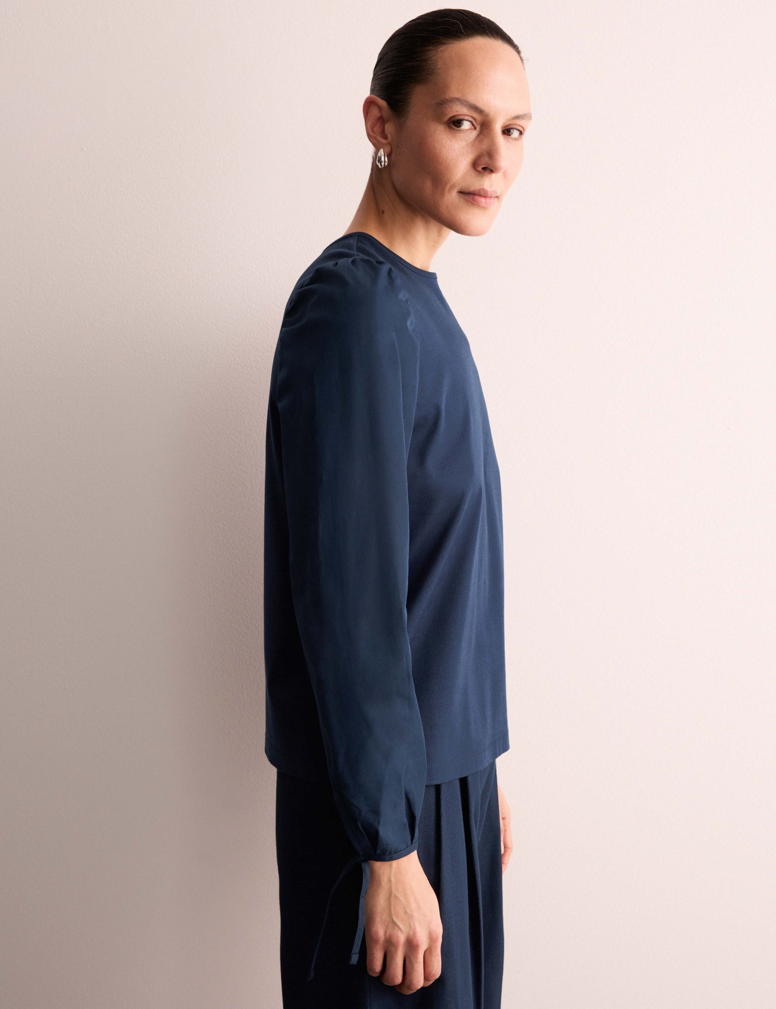 Pure Cotton Puff Sleeve Top 4 of 7