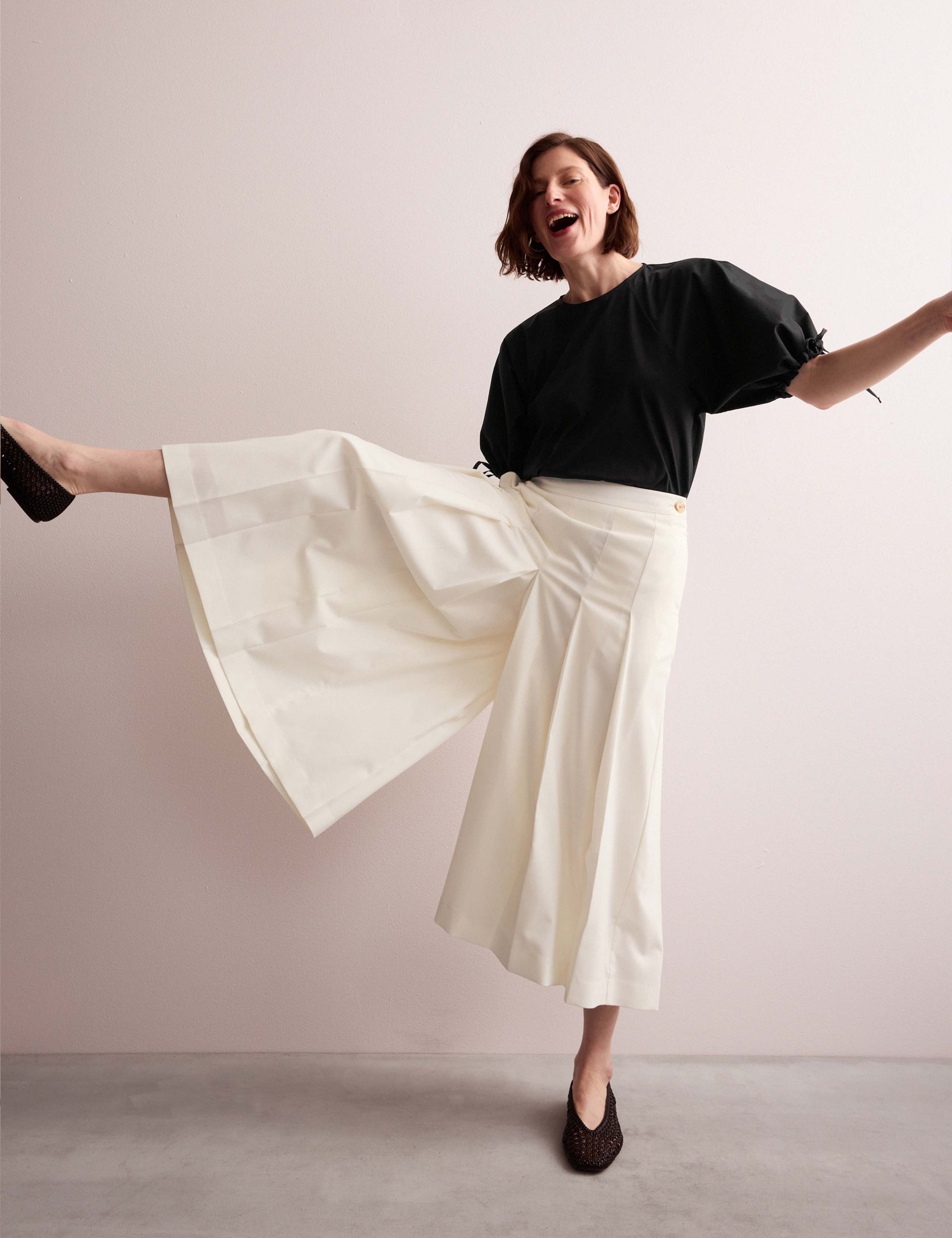 Pure Cotton Crew Neck Relaxed Top 7 of 9