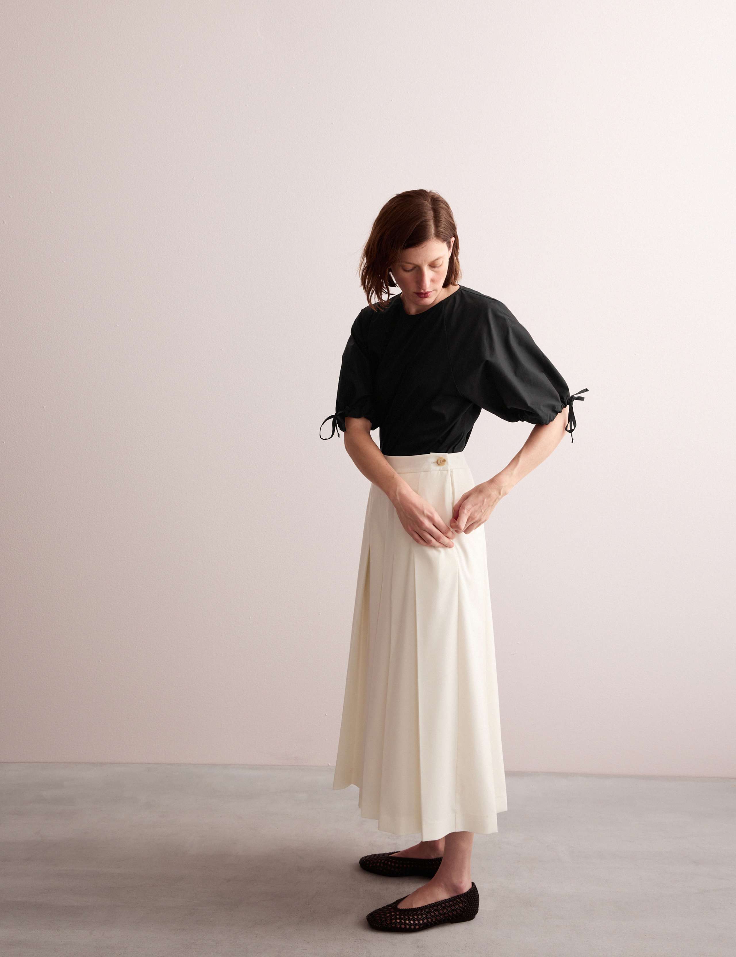 Pure Cotton Crew Neck Relaxed Top 9 of 9