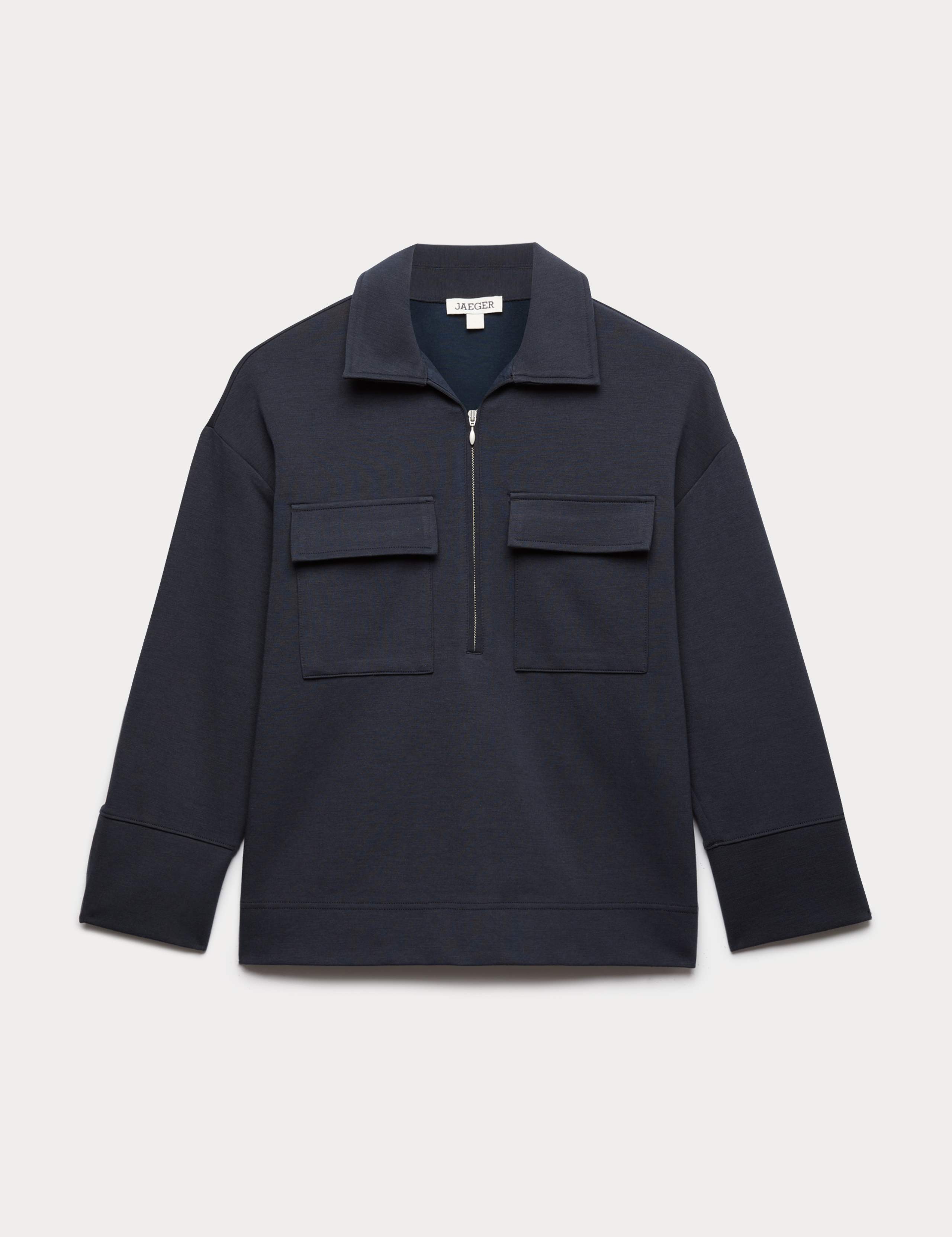 Jersey Overhead Patch Pocket Shirt with Wool 2 of 7