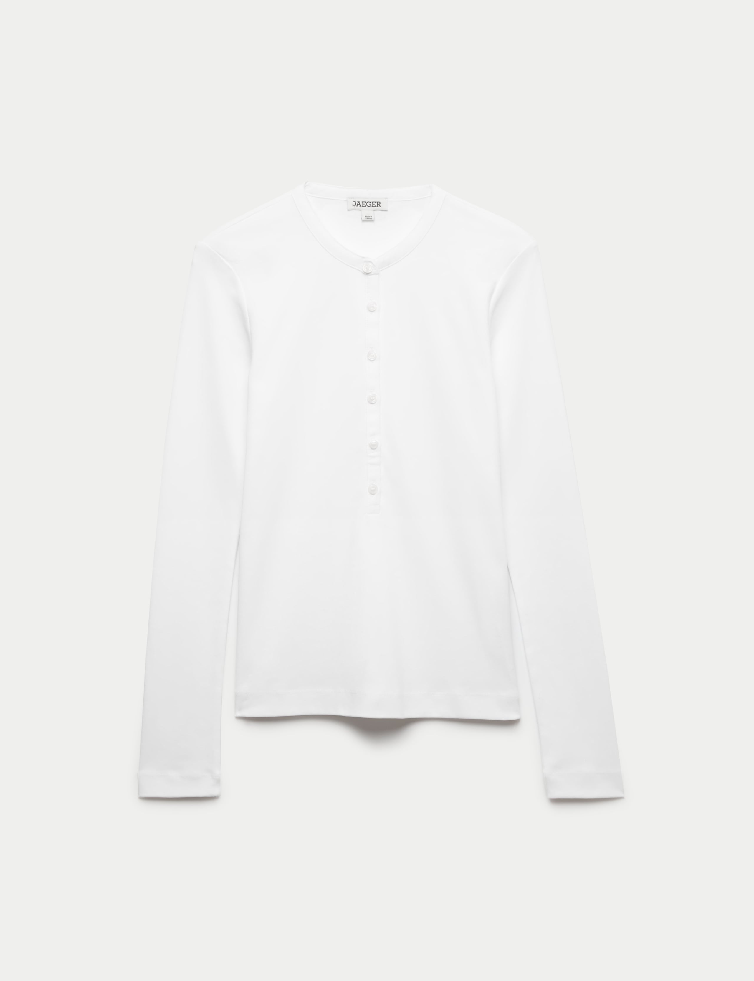 Pure Cotton Henley Top 1 of 1