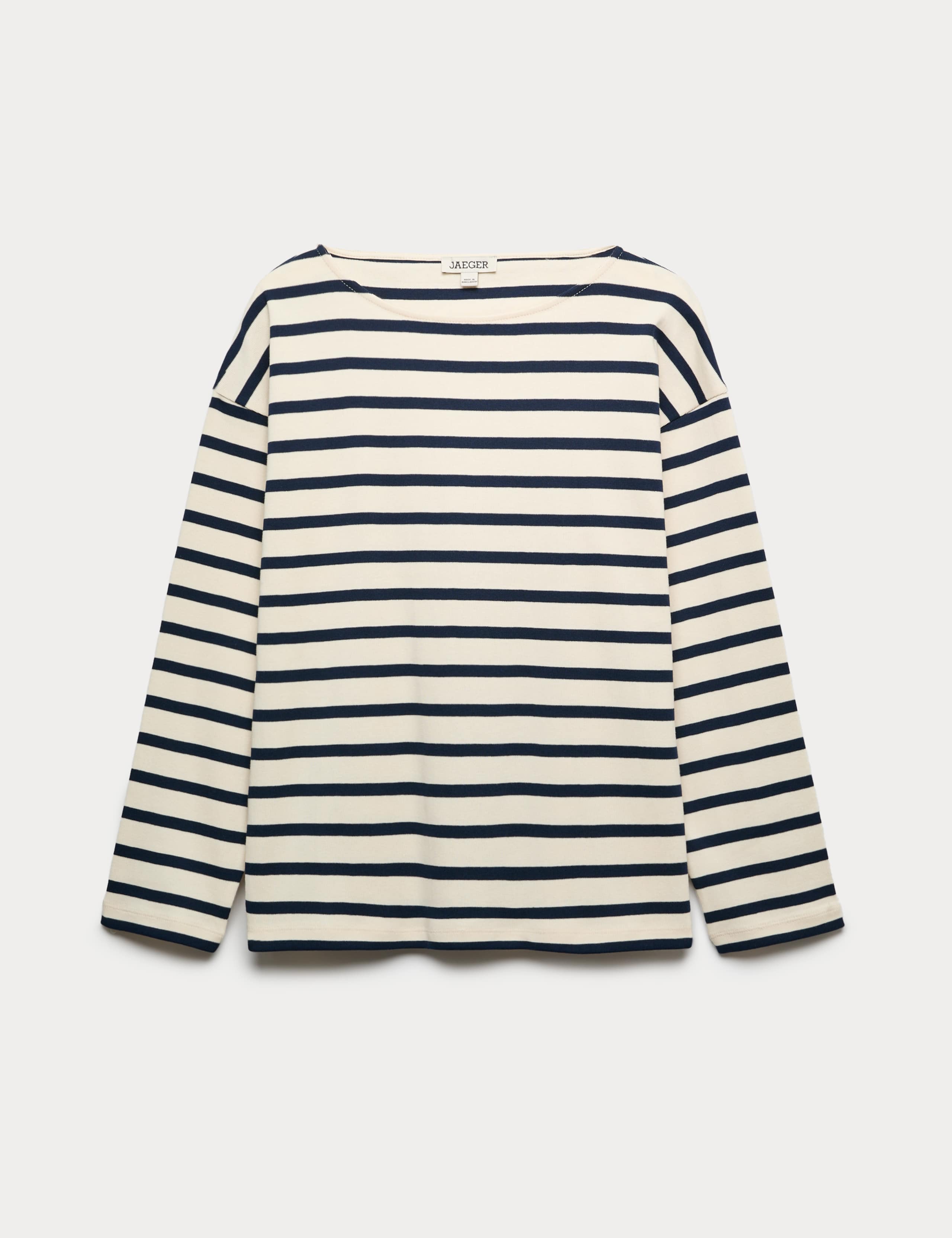 Pure Cotton Slash Neck Relaxed Top 2 of 6