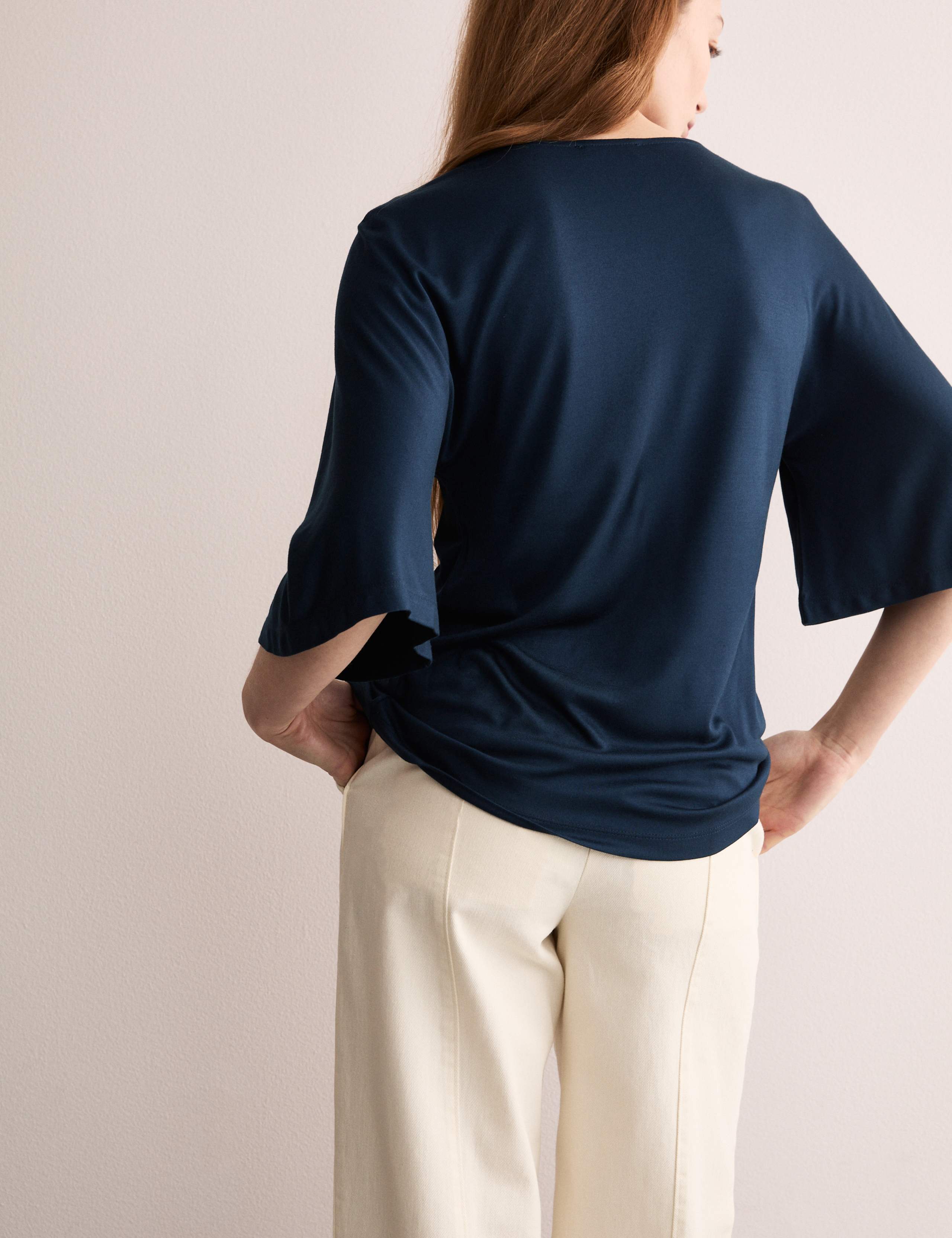 Jersey Draped Top 7 of 8