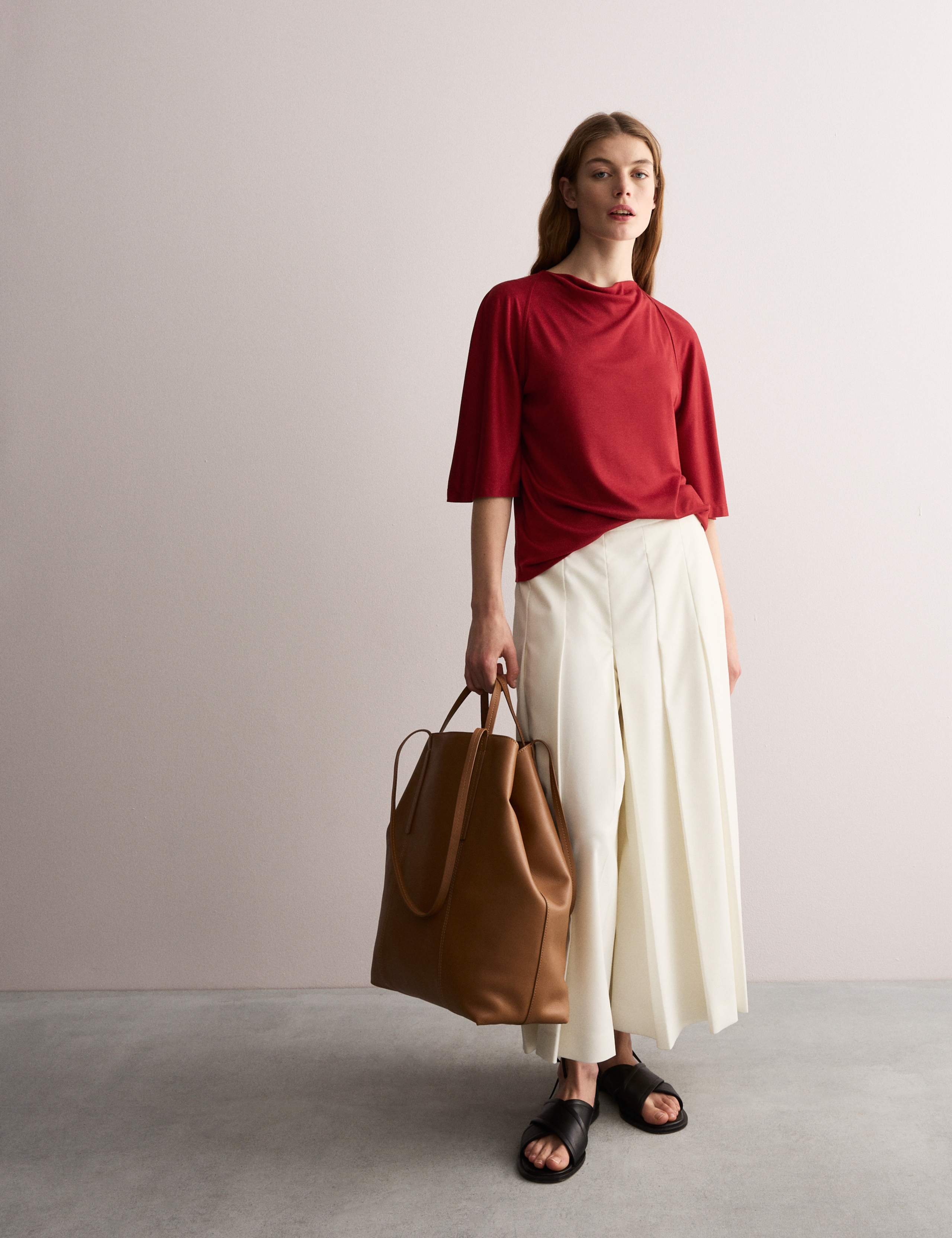 Jersey Draped Top 3 of 6