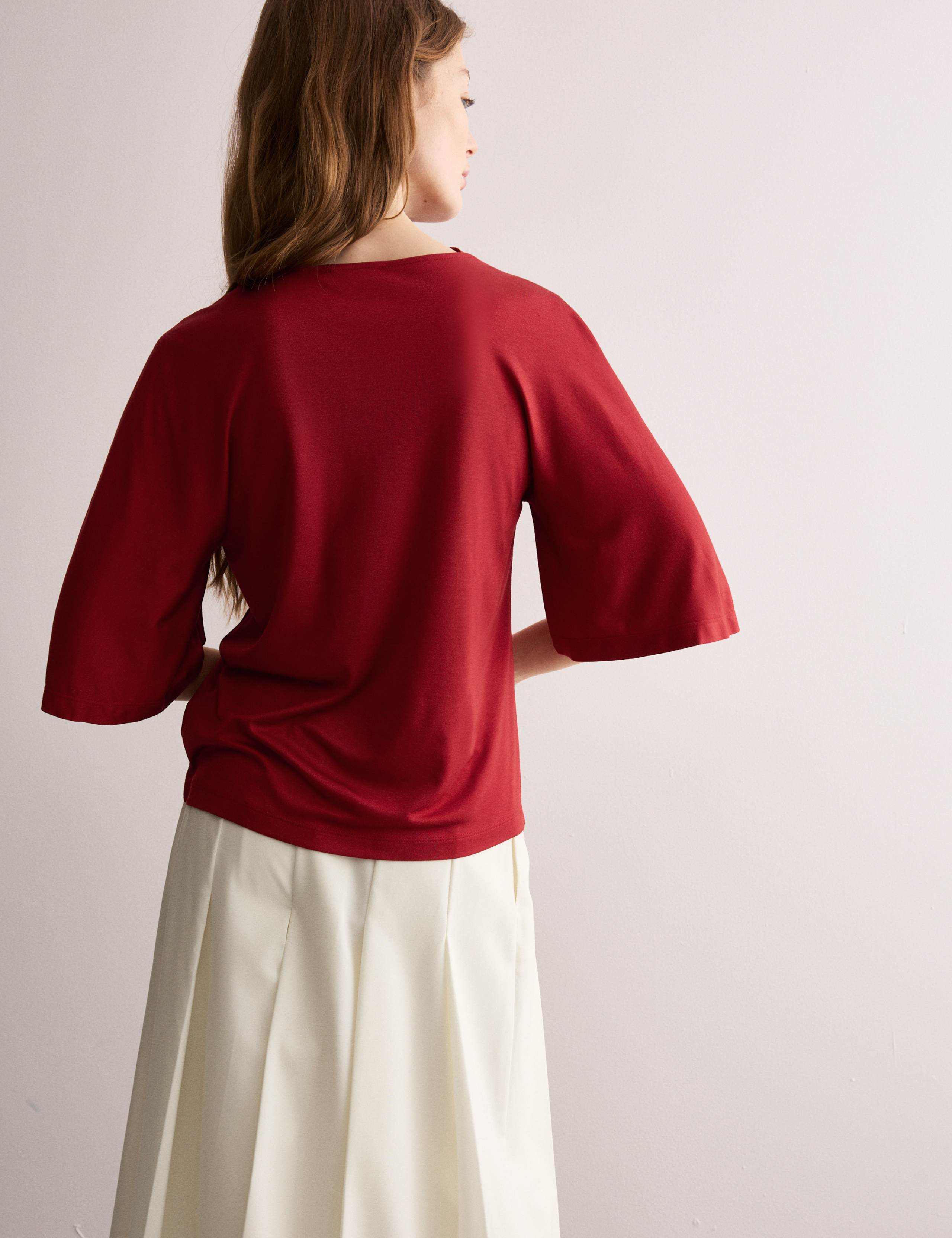 Jersey Draped Top 5 of 6