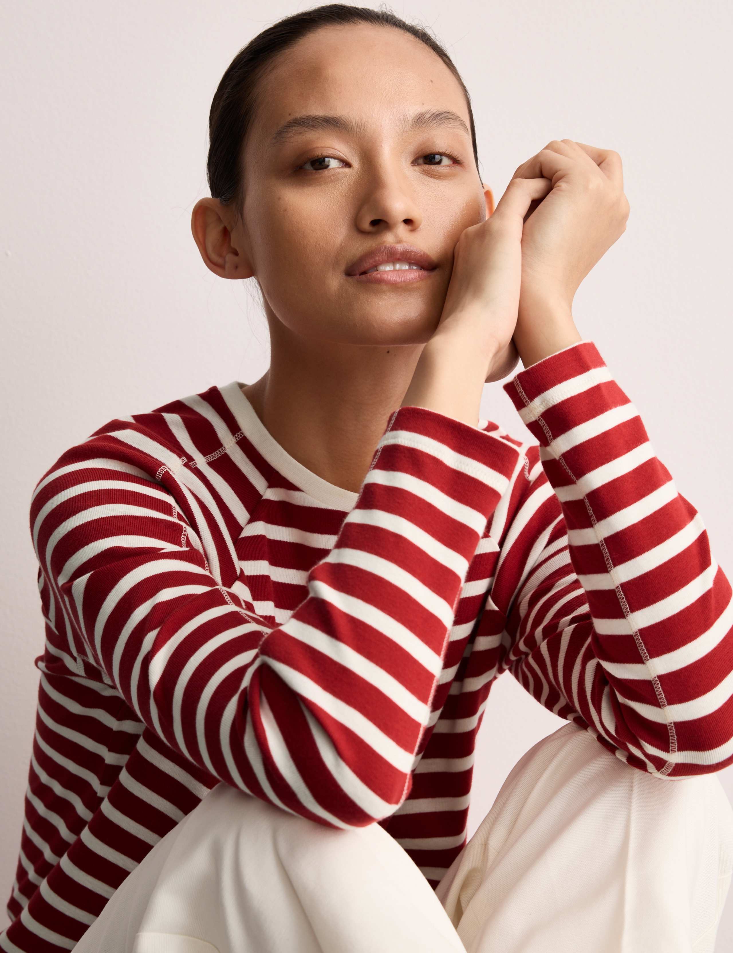 Pure Cotton Striped Top 3 of 6