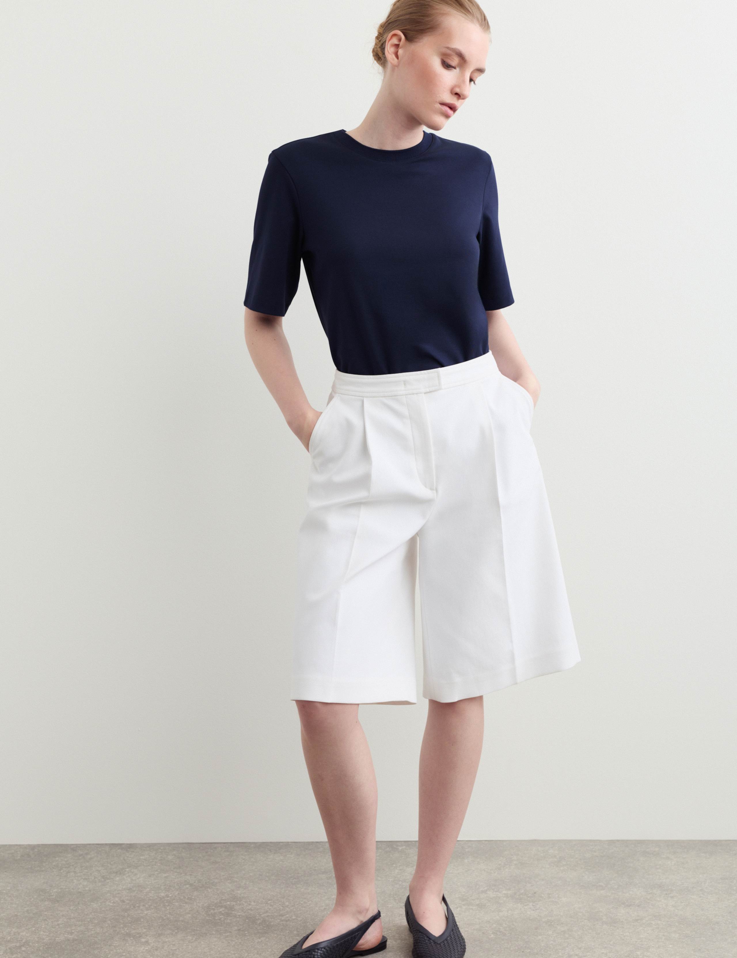 Cotton Modal Blend Crew Neck T-Shirt 5 of 7
