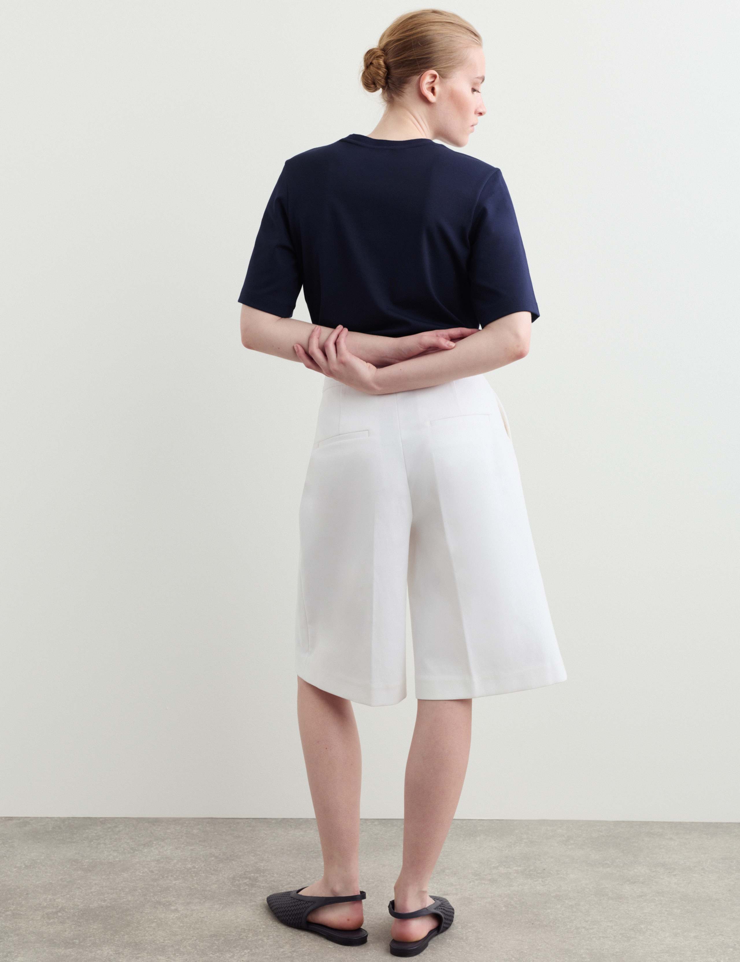 Cotton Modal Blend Crew Neck T-Shirt 7 of 7