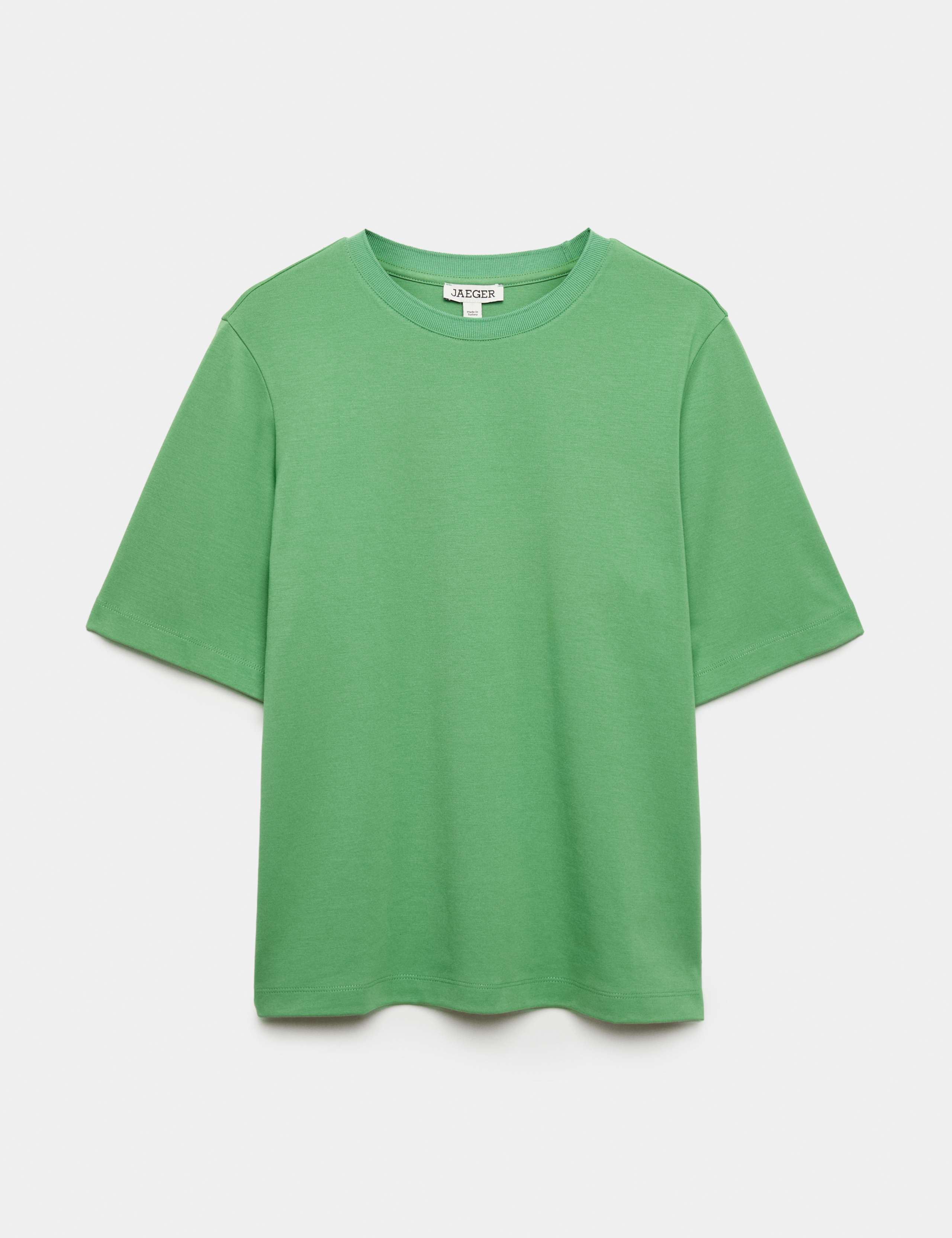 Cotton Modal Blend Crew Neck T-Shirt 2 of 6