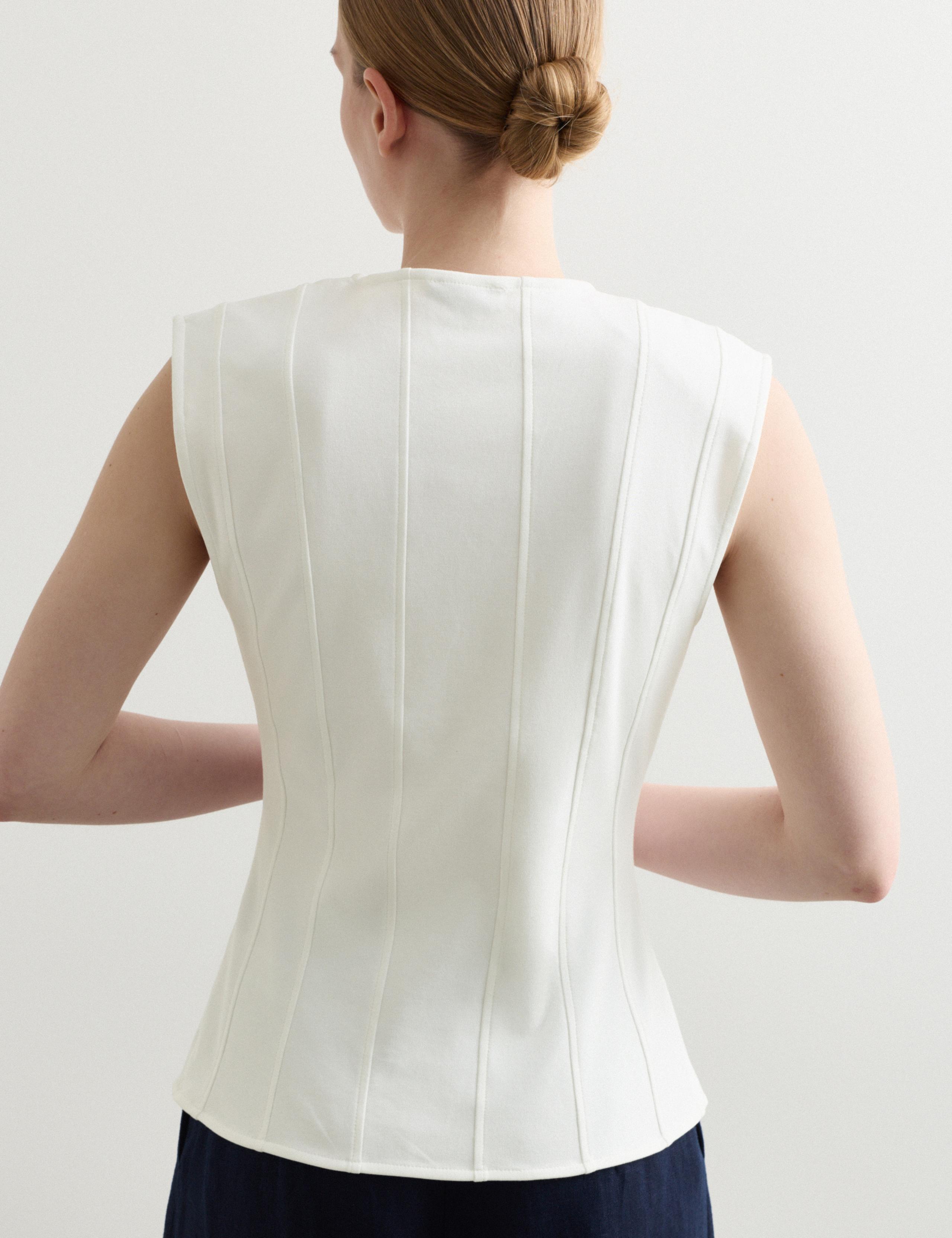 Jersey V-Neck Vest Top 4 of 6