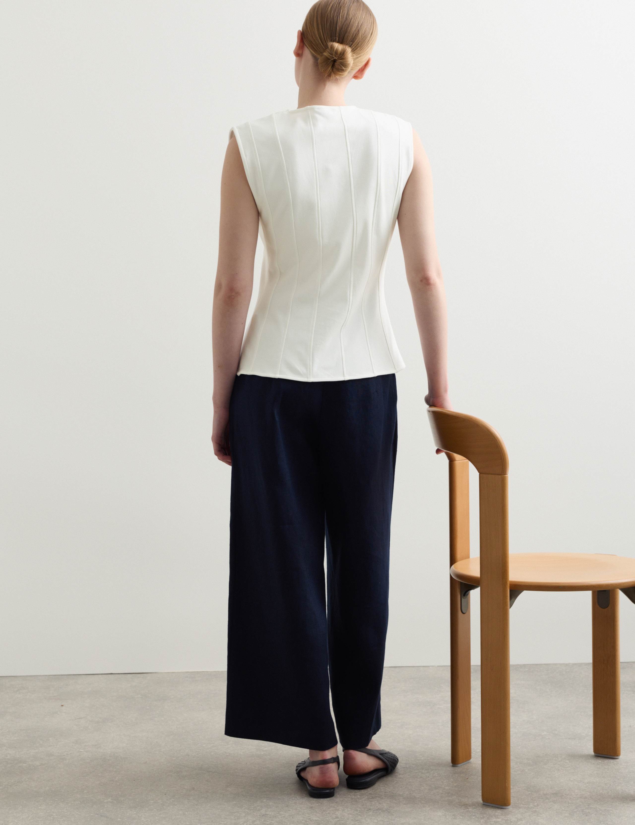 Jersey V-Neck Vest Top 6 of 6