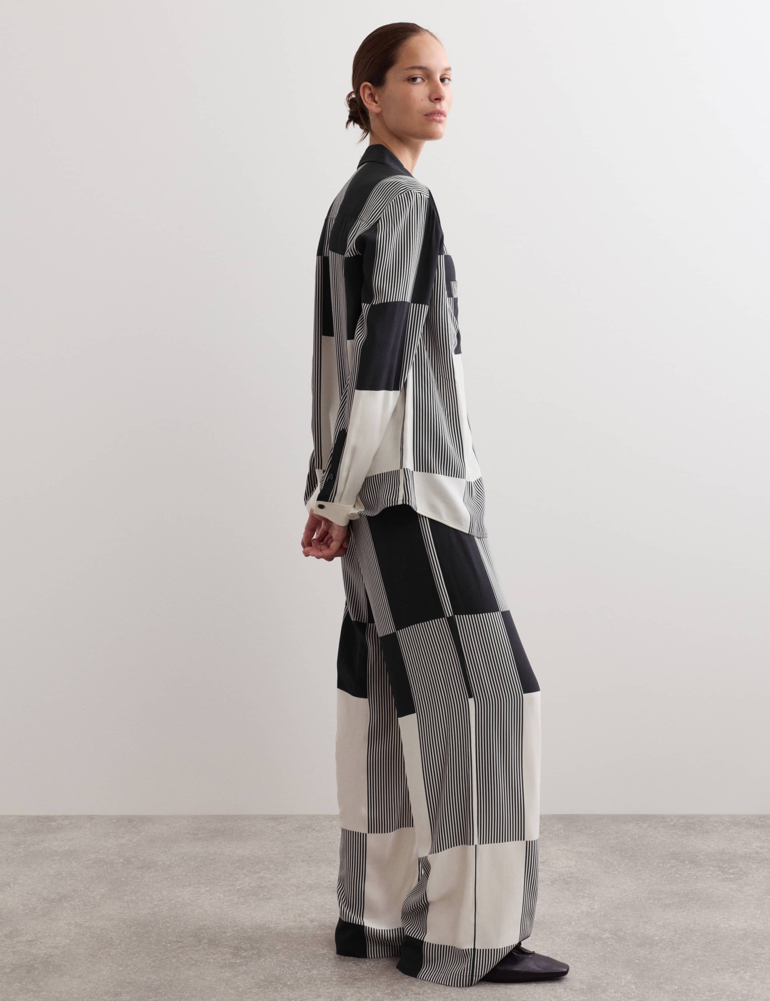 Block Print Co-Ord Trousers 5 of 8