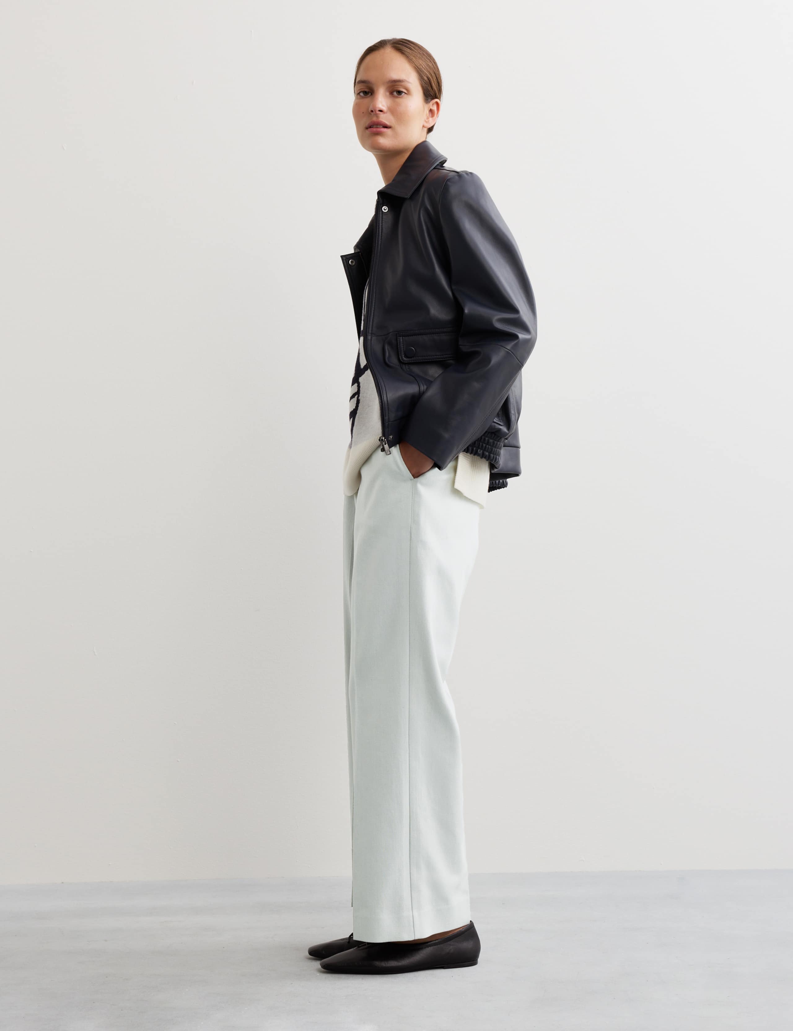Denim Look Smart Trouser 5 of 7