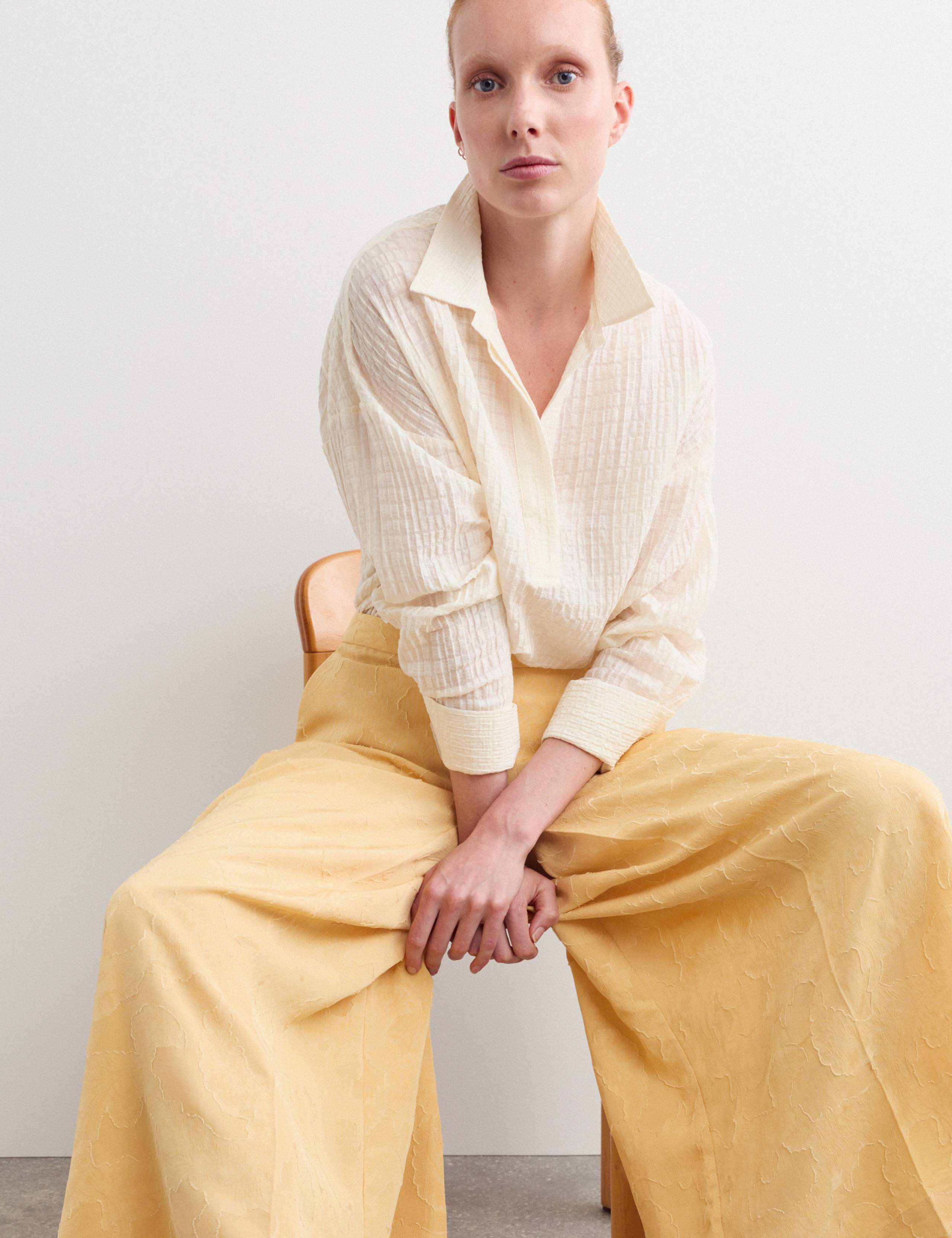 Floral Jacquard Wide Leg Culottes 6 of 7
