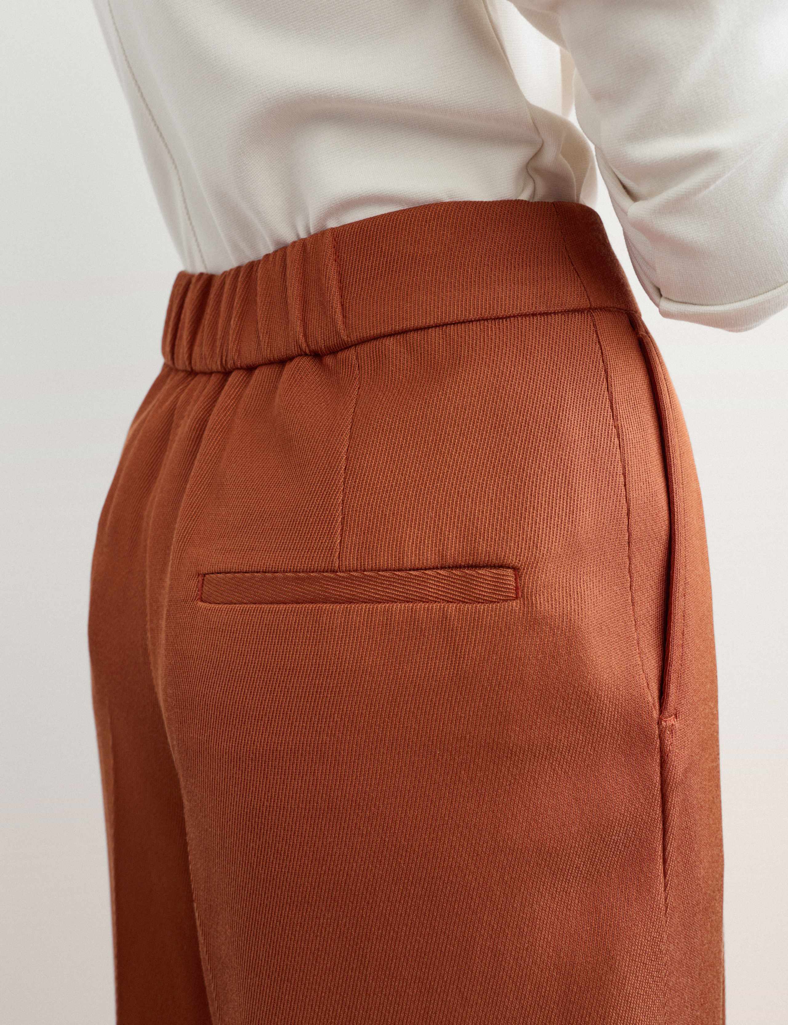 Lyocell Blend Long Shorts 3 of 7