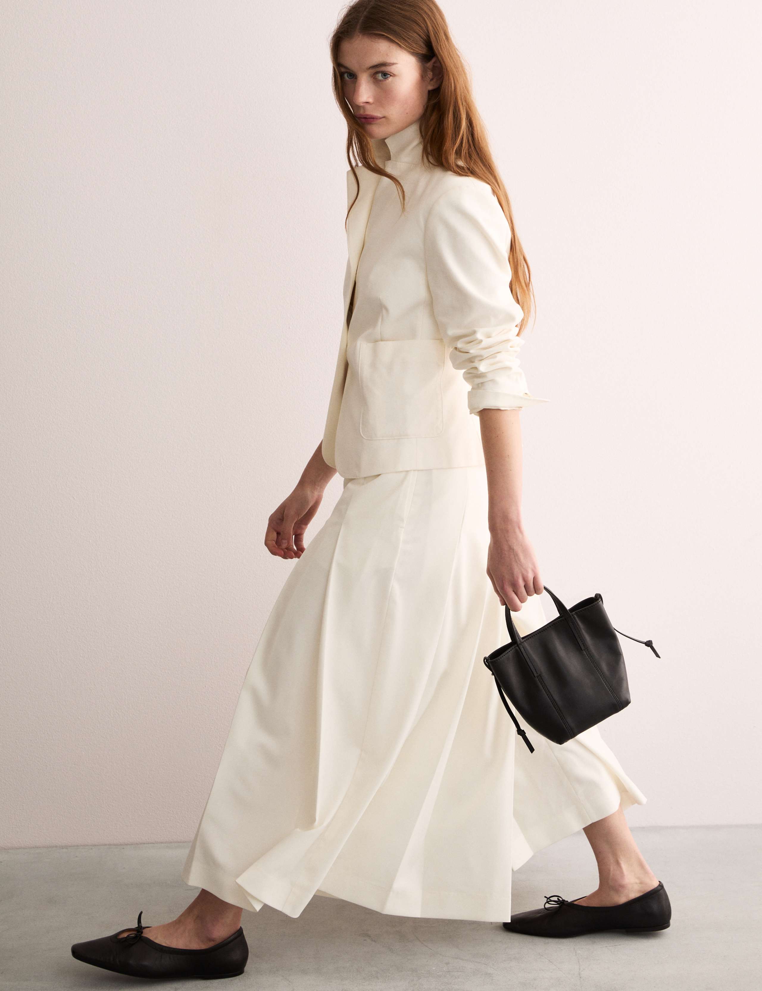 Wide Leg Culottes with Wool 6 of 8