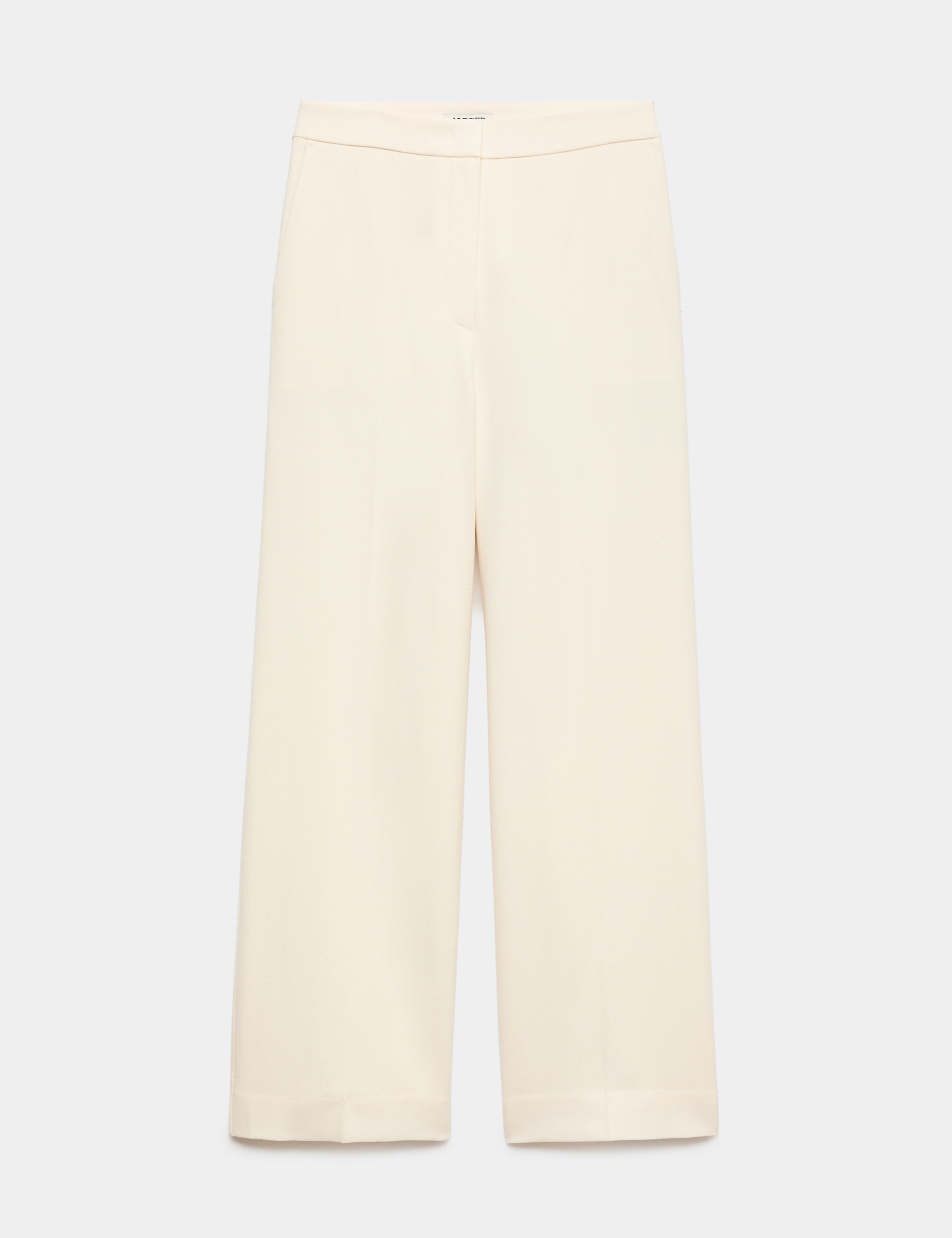 Pure Wool Crepe Wide Leg Trousers 2 of 6