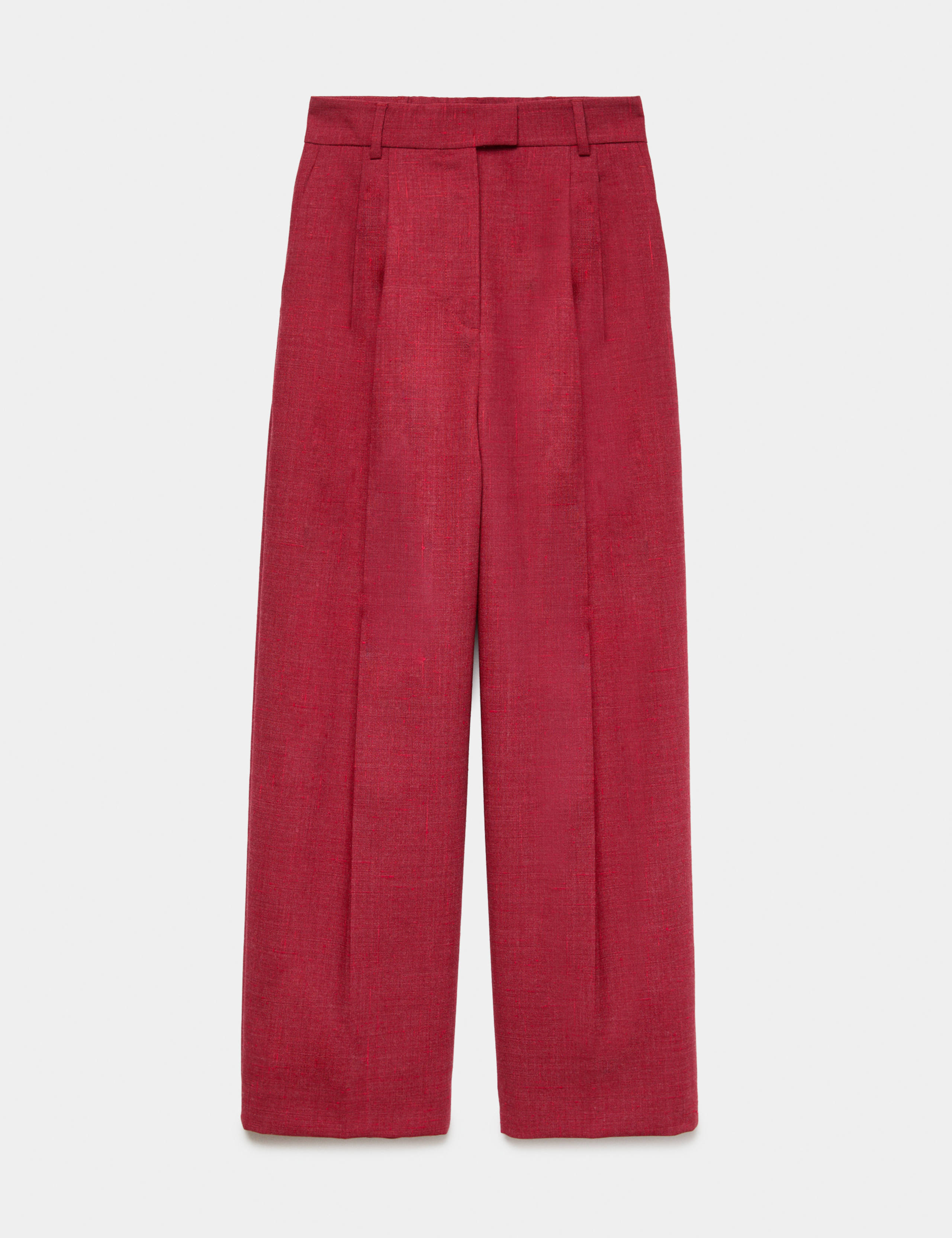 Italian Wool Rich Wide Leg Trousers 2 of 7