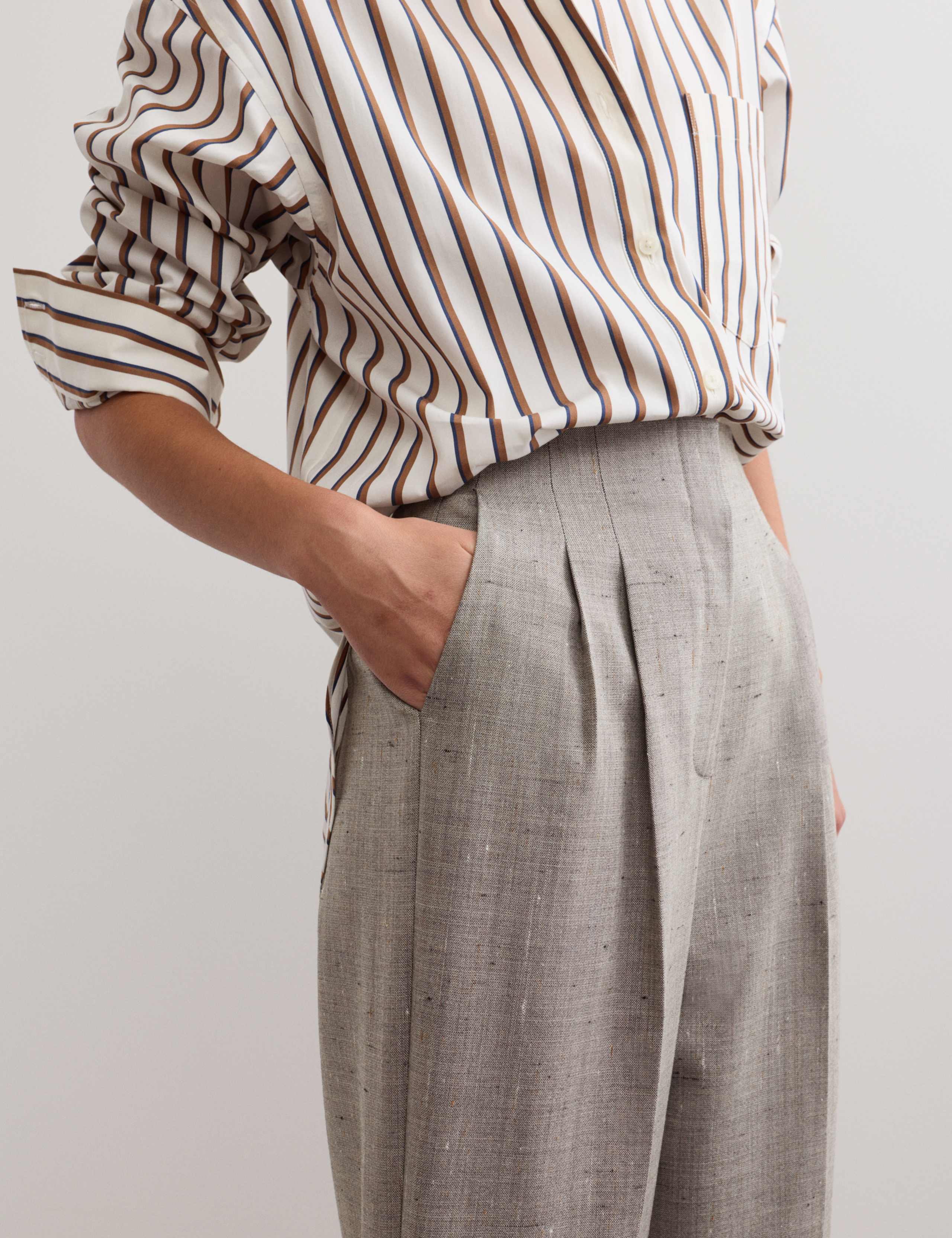 Wool Rich Wide Leg Trouser 3 of 7