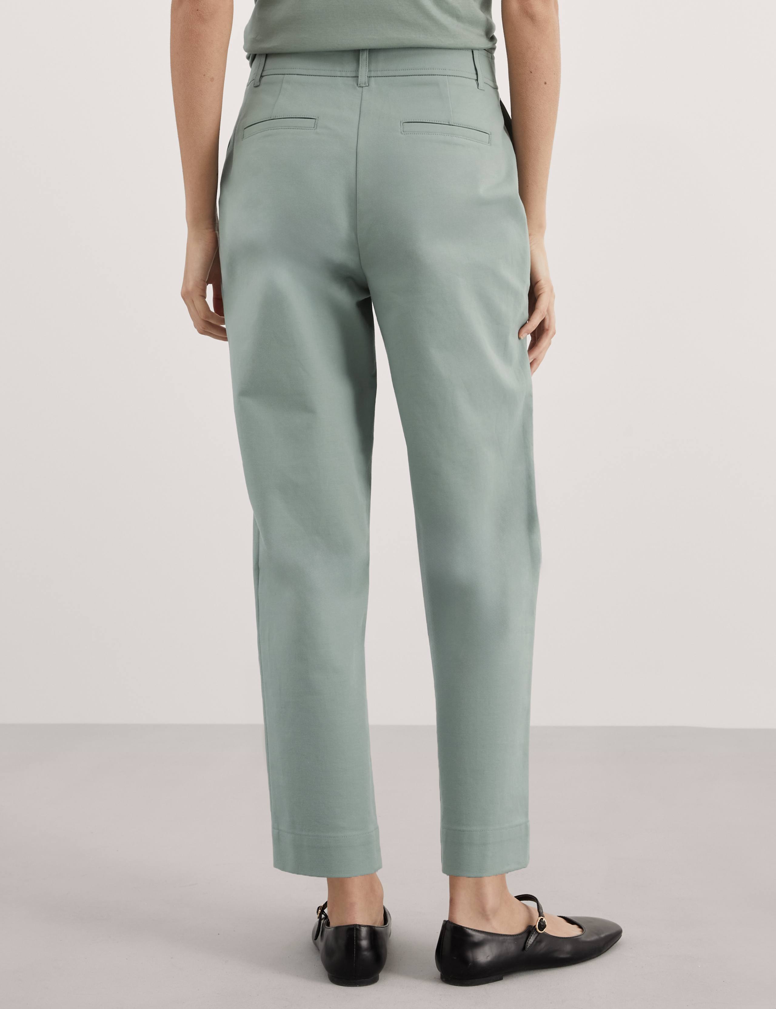 Cotton Stretch Ankle Grazer Chinos 5 of 5
