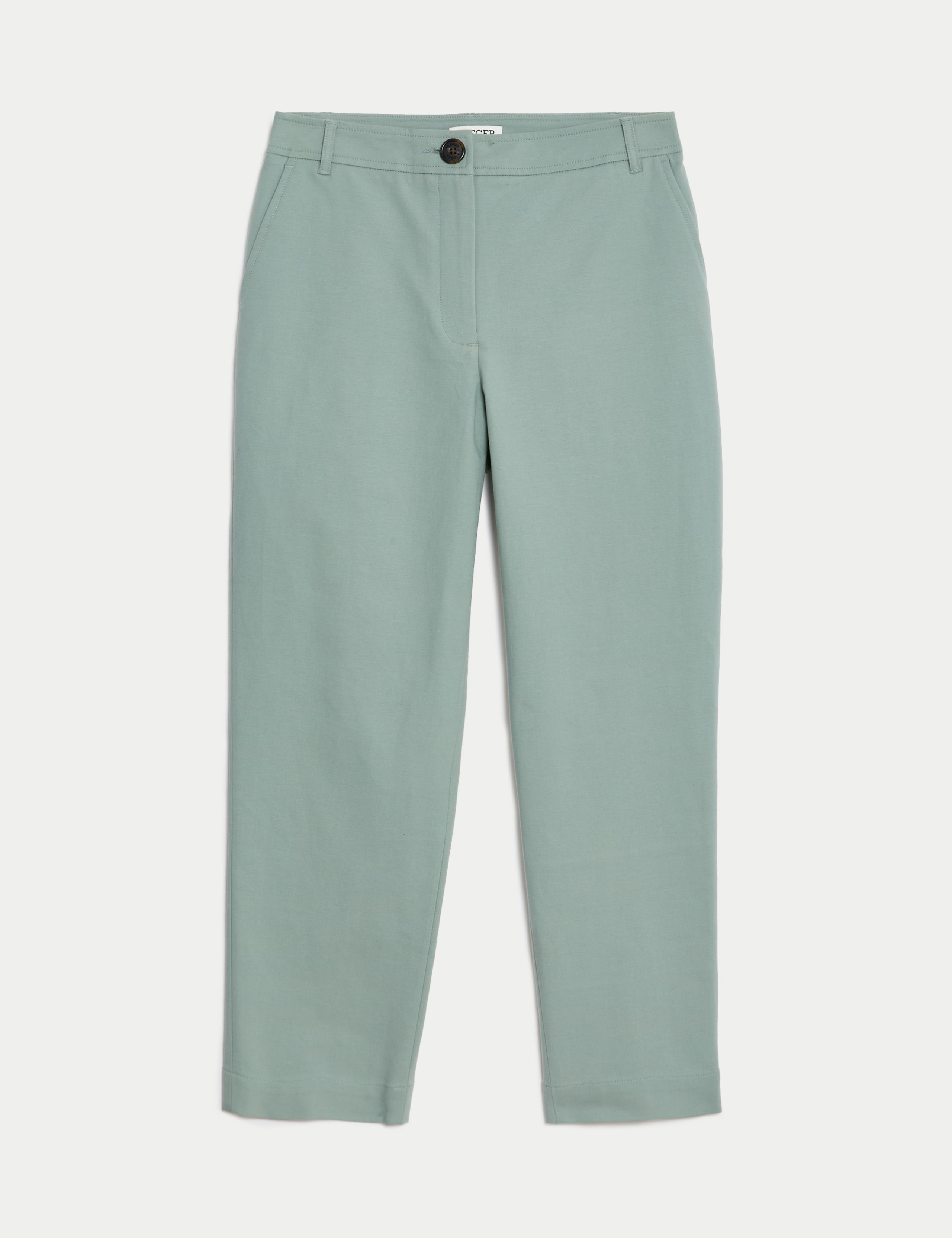 Cotton Stretch Ankle Grazer Chinos 2 of 5