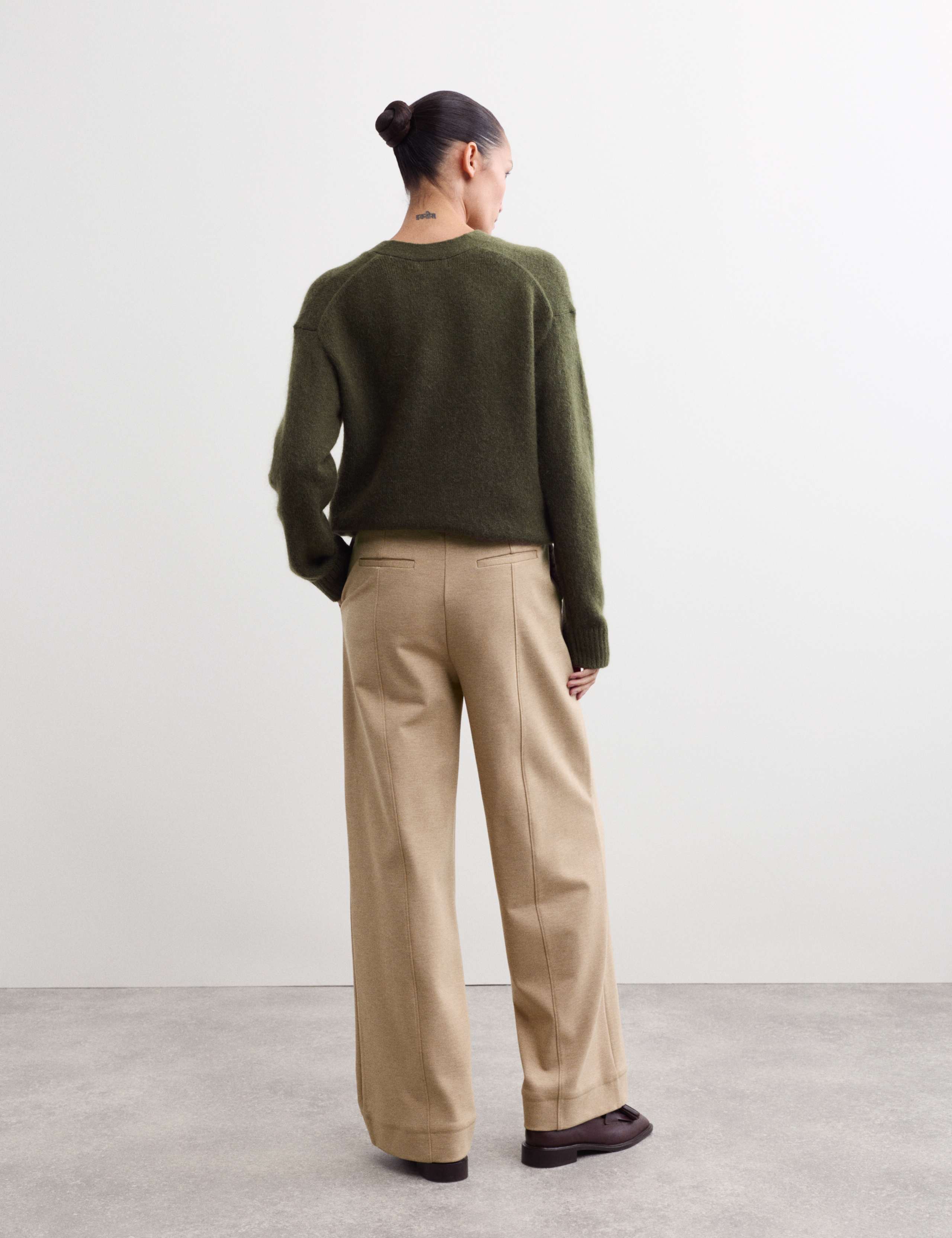 Jersey Wide Leg Trousers 7 of 7