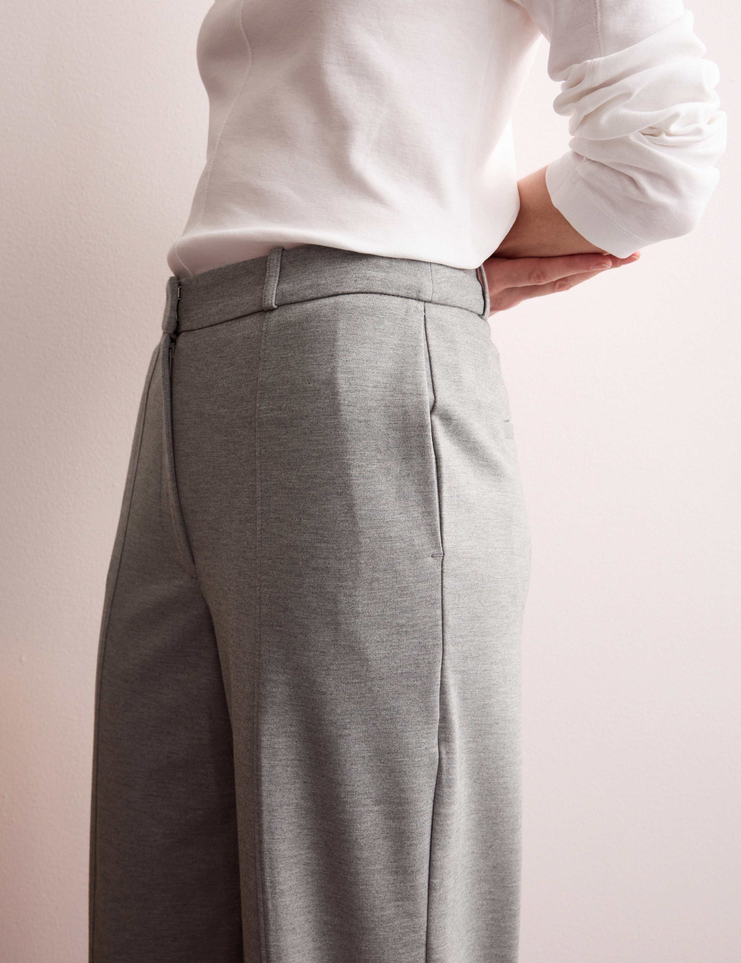Jersey Wide Leg Trousers 6 of 8