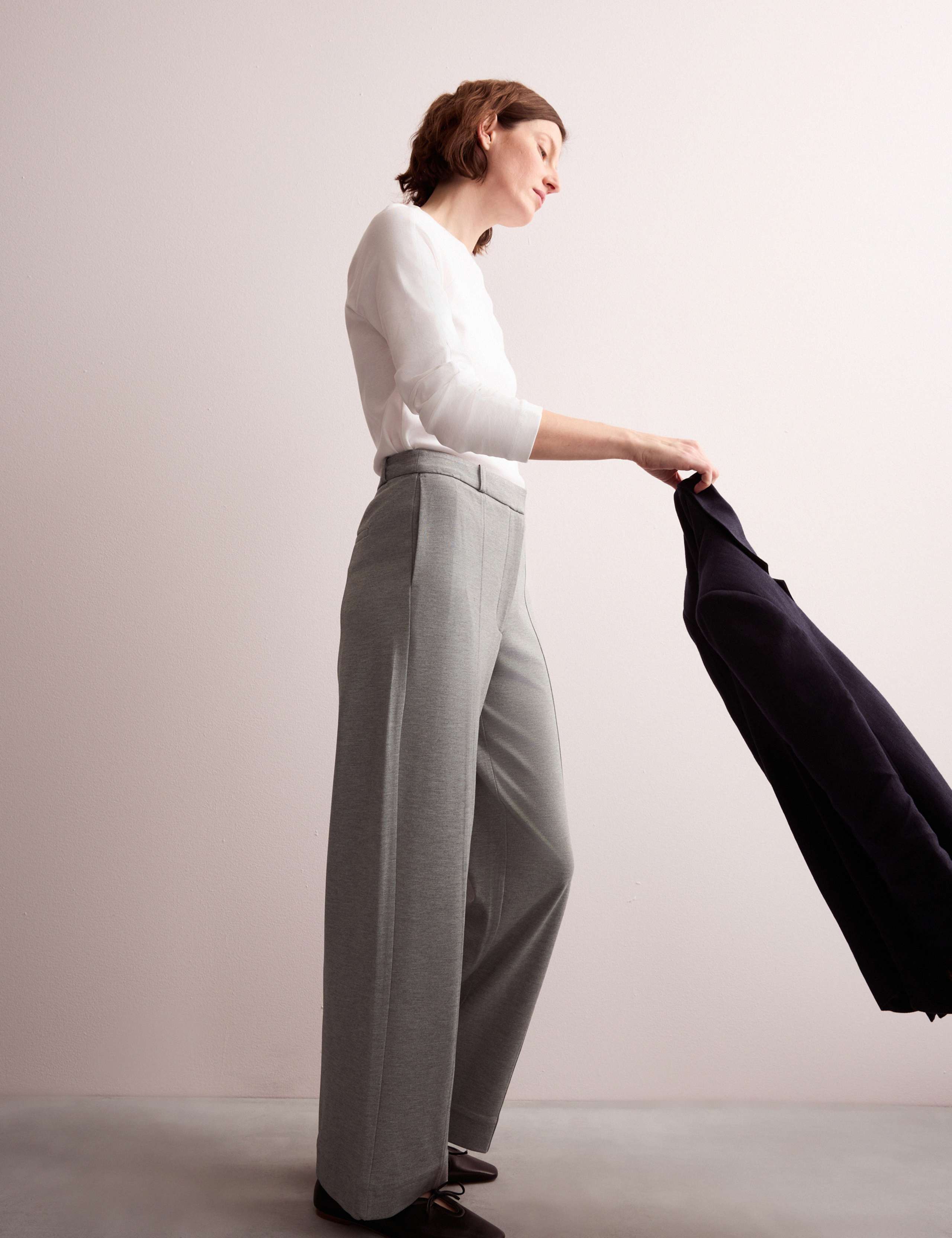 Jersey Wide Leg Trousers 7 of 8