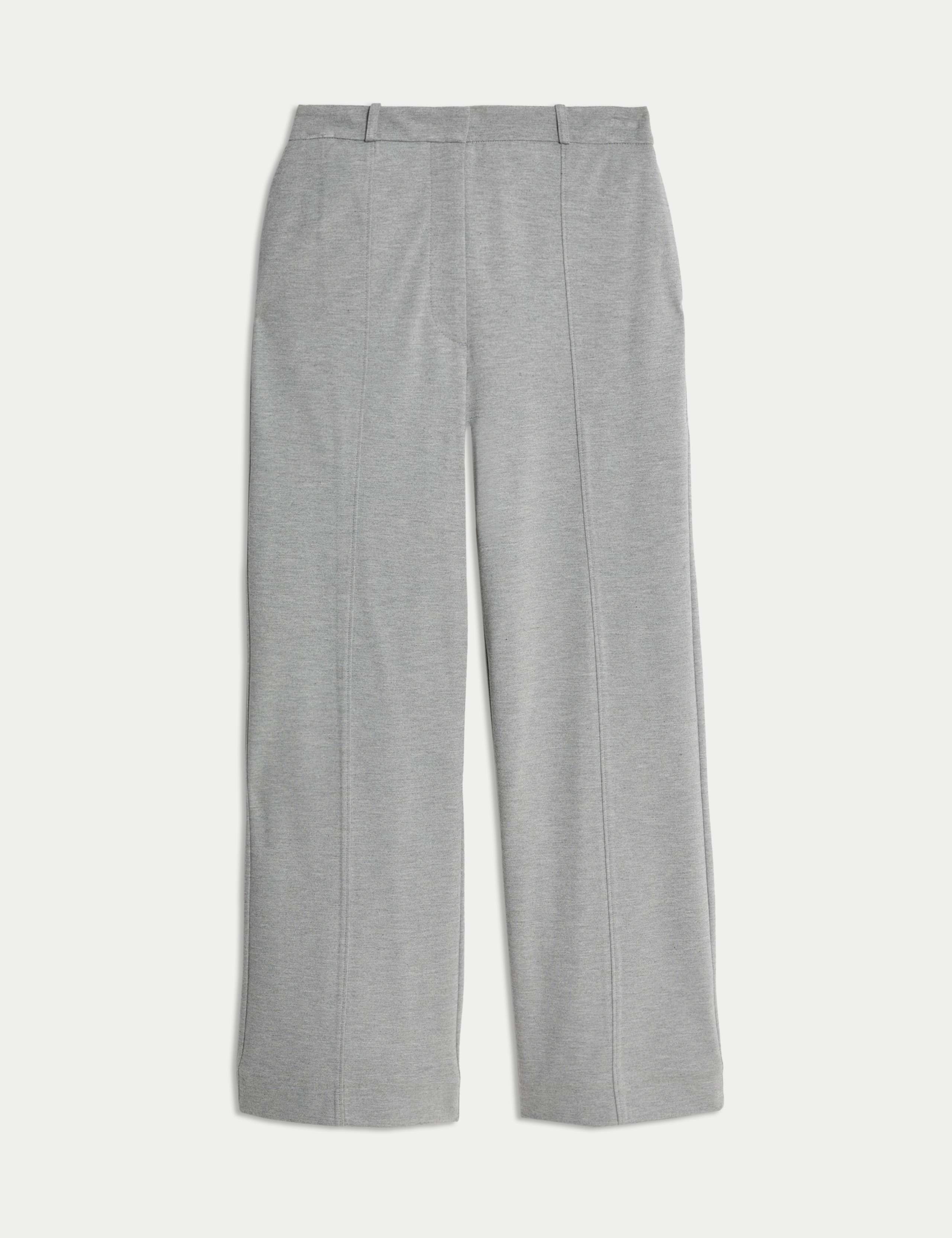 Jersey Wide Leg Trousers 2 of 8