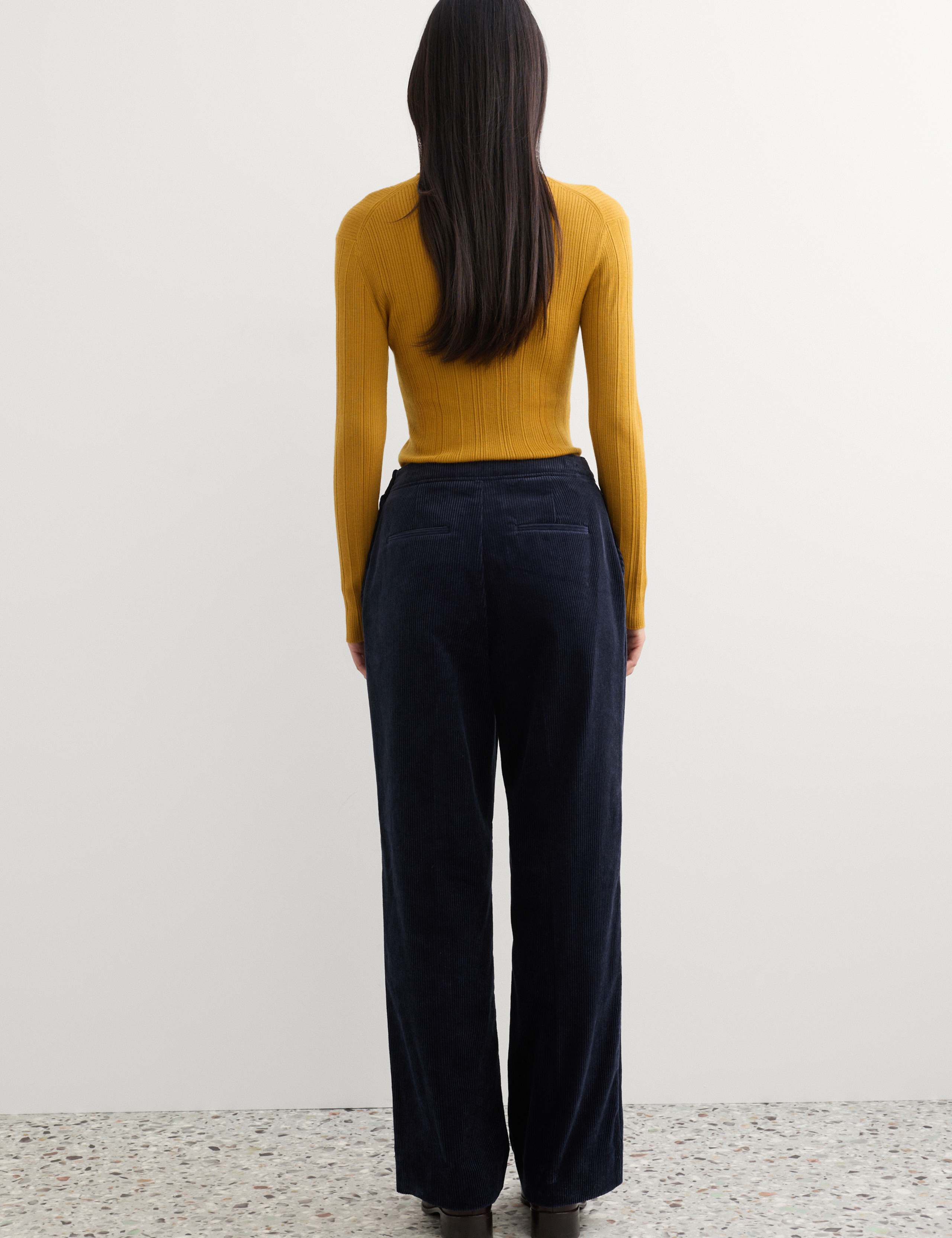Italian Cord Straight Leg Trousers 6 of 7