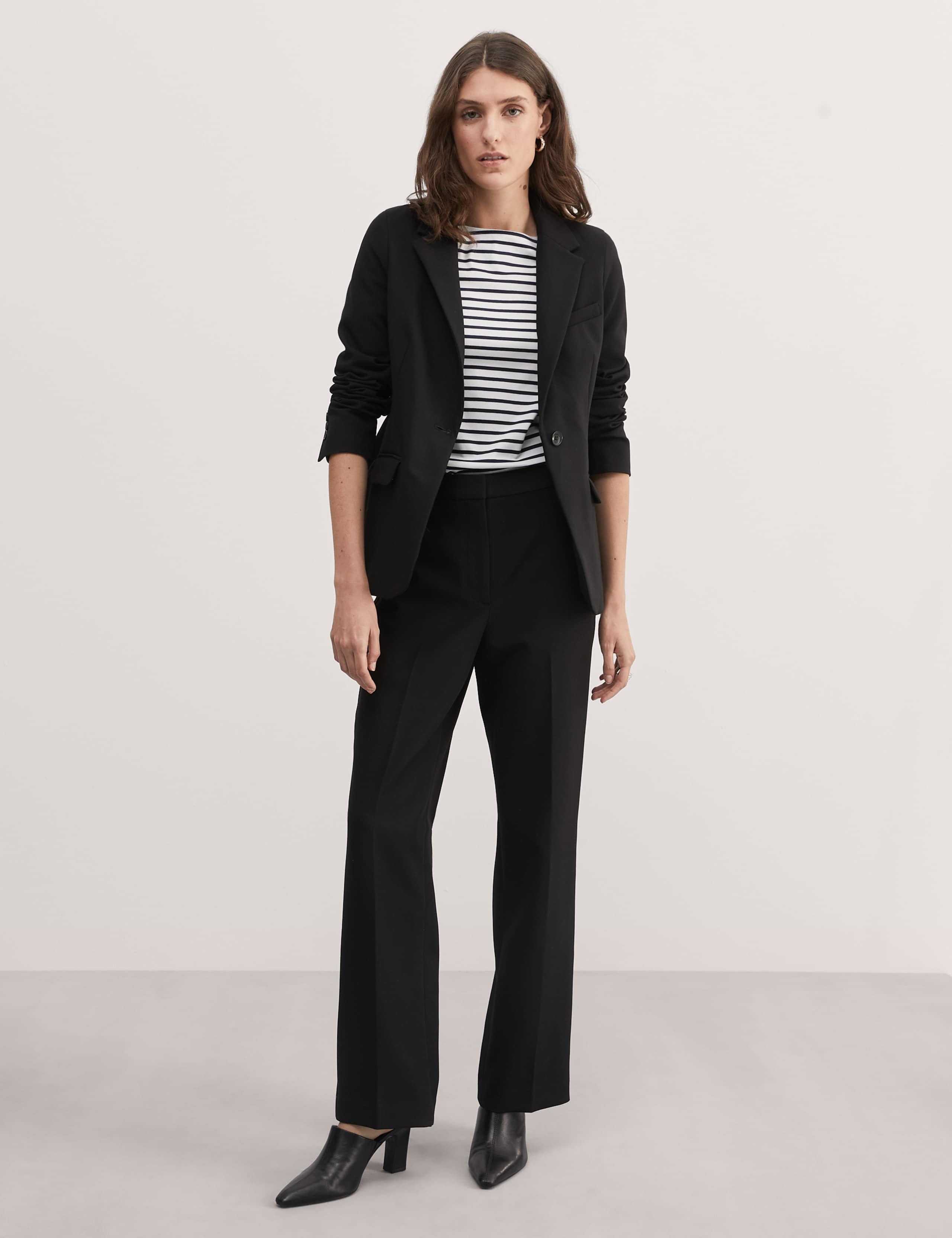 Straight Leg Trousers 1 of 4