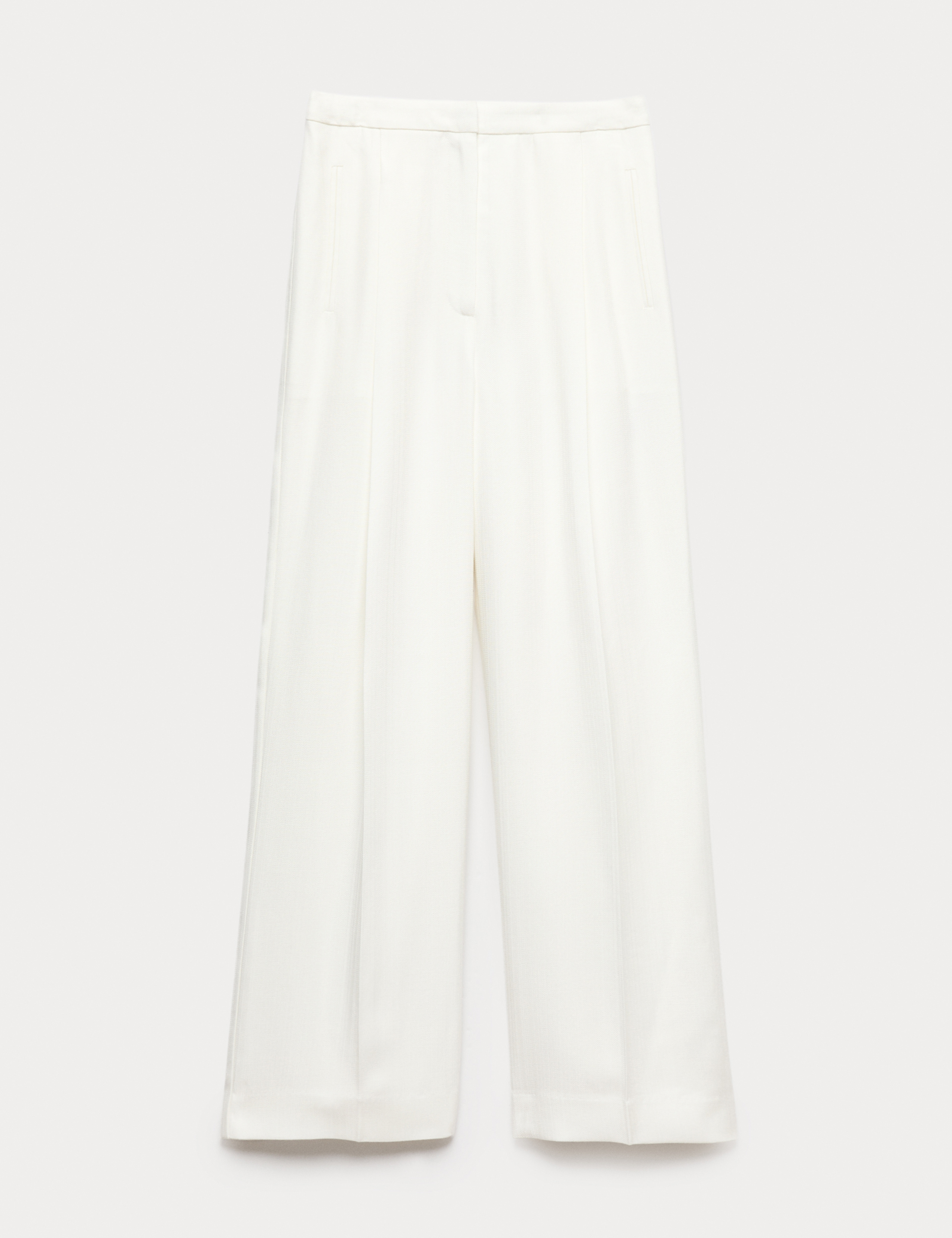 Pleat Front Wide Leg Trousers 2 of 7