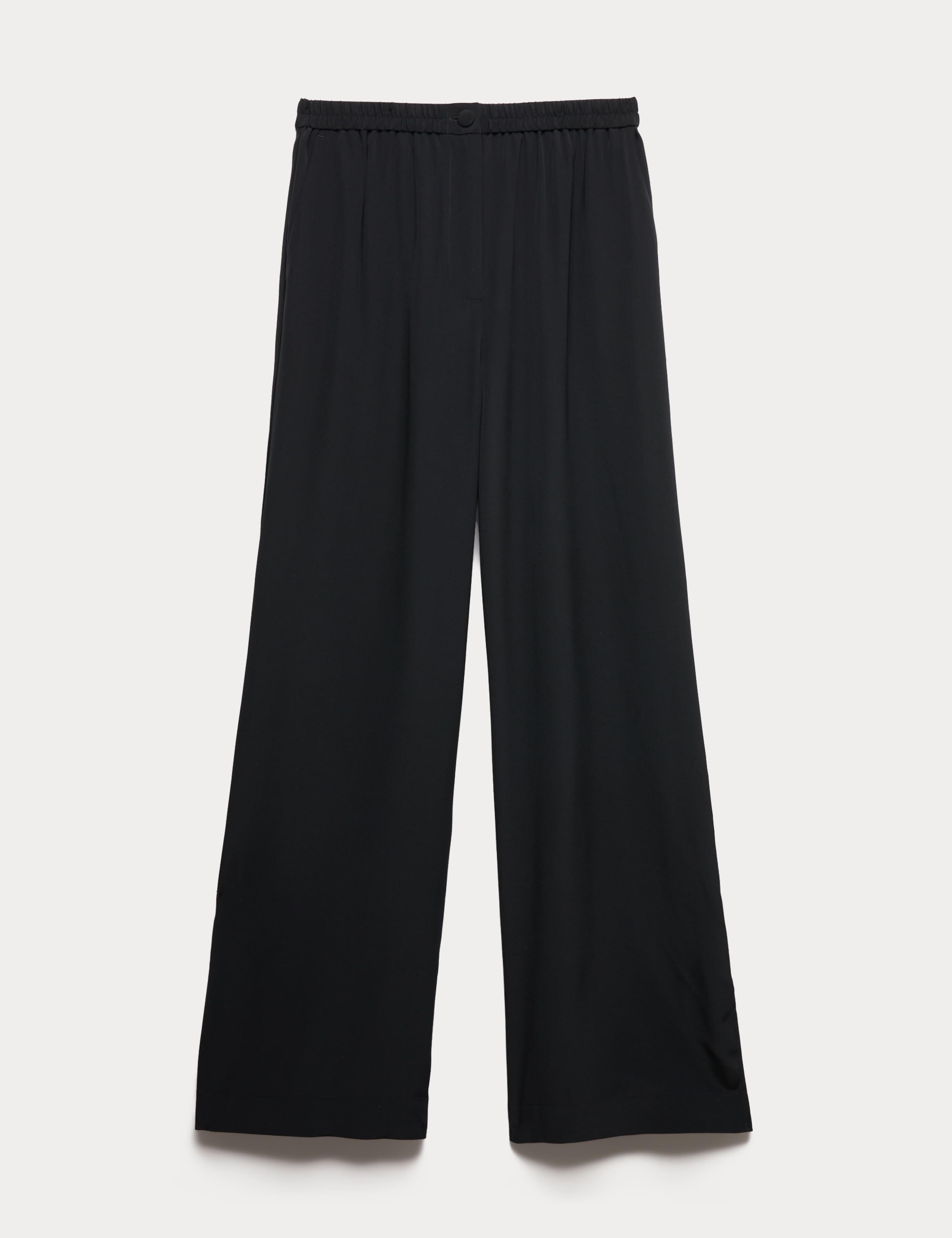 Pure Silk Wide Leg Trousers 2 of 7